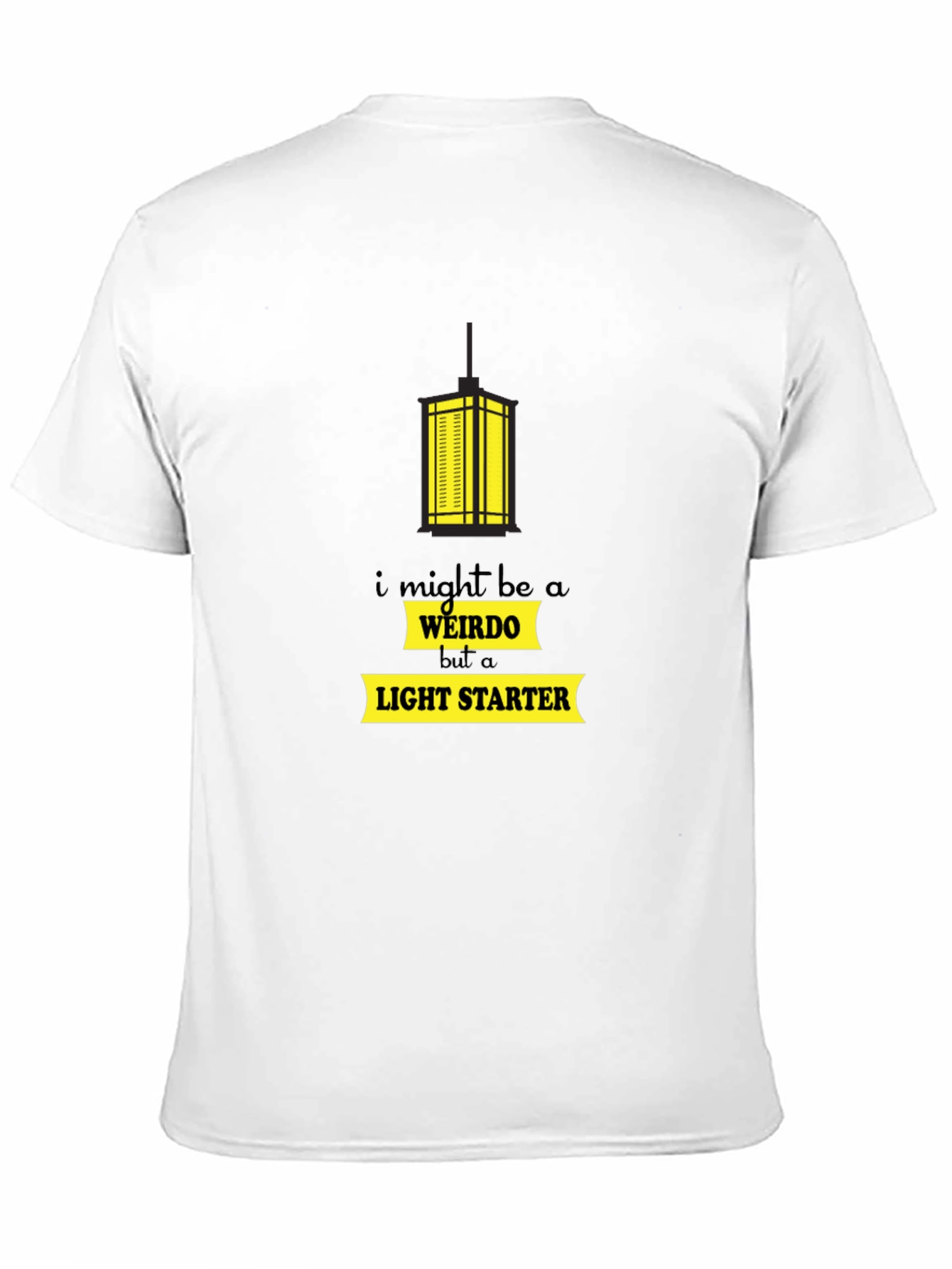 I Might Be a Weirdo Light Starter Graphic T-Shirt