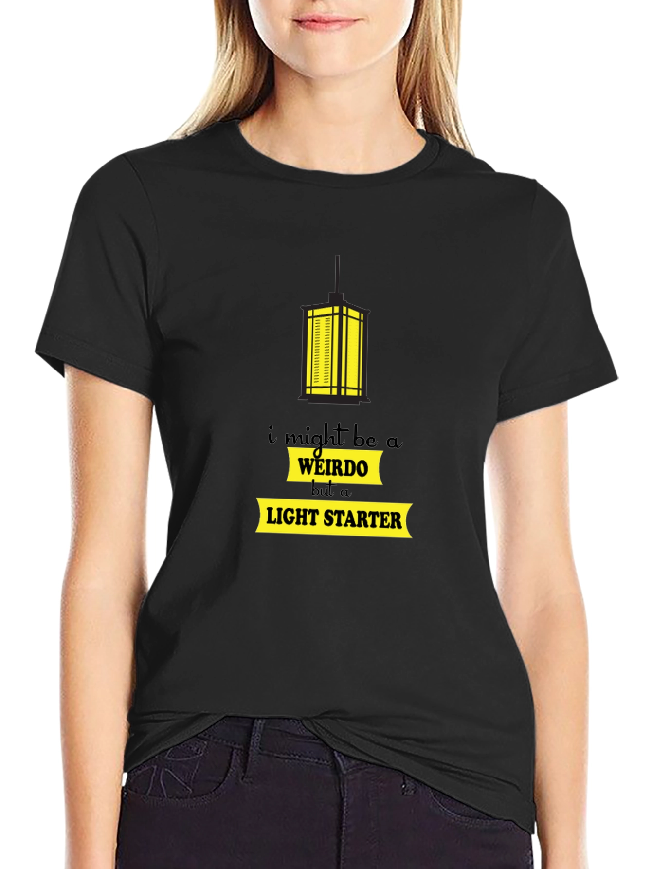 I Might Be a Weirdo Light Starter Graphic T-Shirt