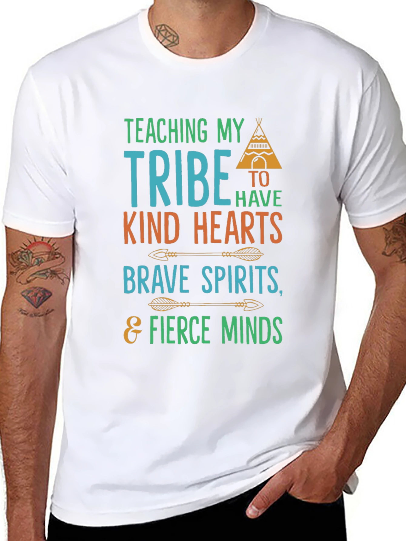 Teaching My Tribe Graphic T-Shirt