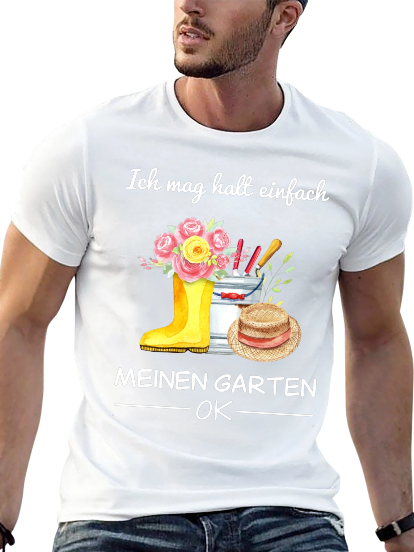 Gardening Enthusiast T-Shirt - My Garden is OK