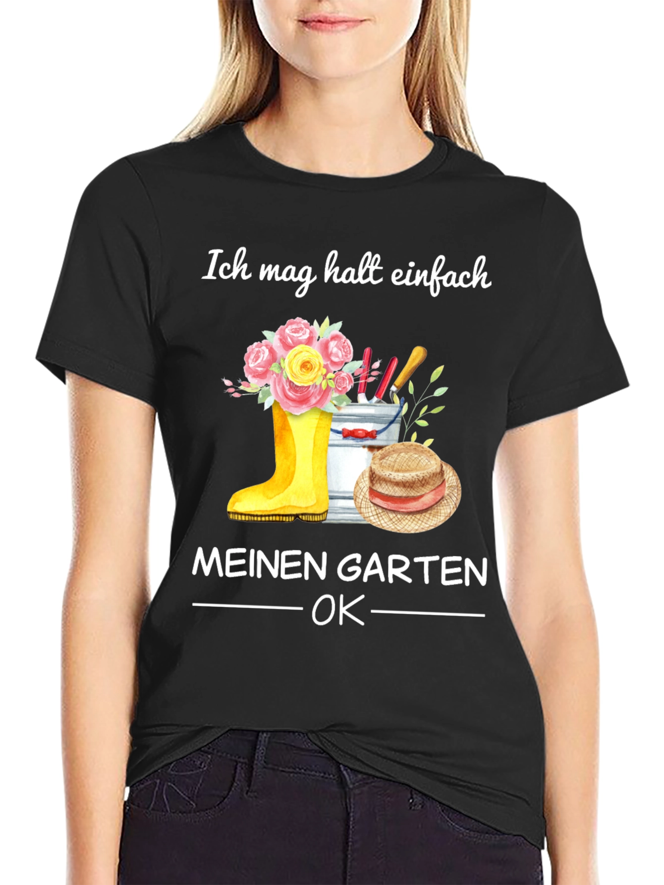 Gardening Enthusiast T-Shirt - My Garden is OK