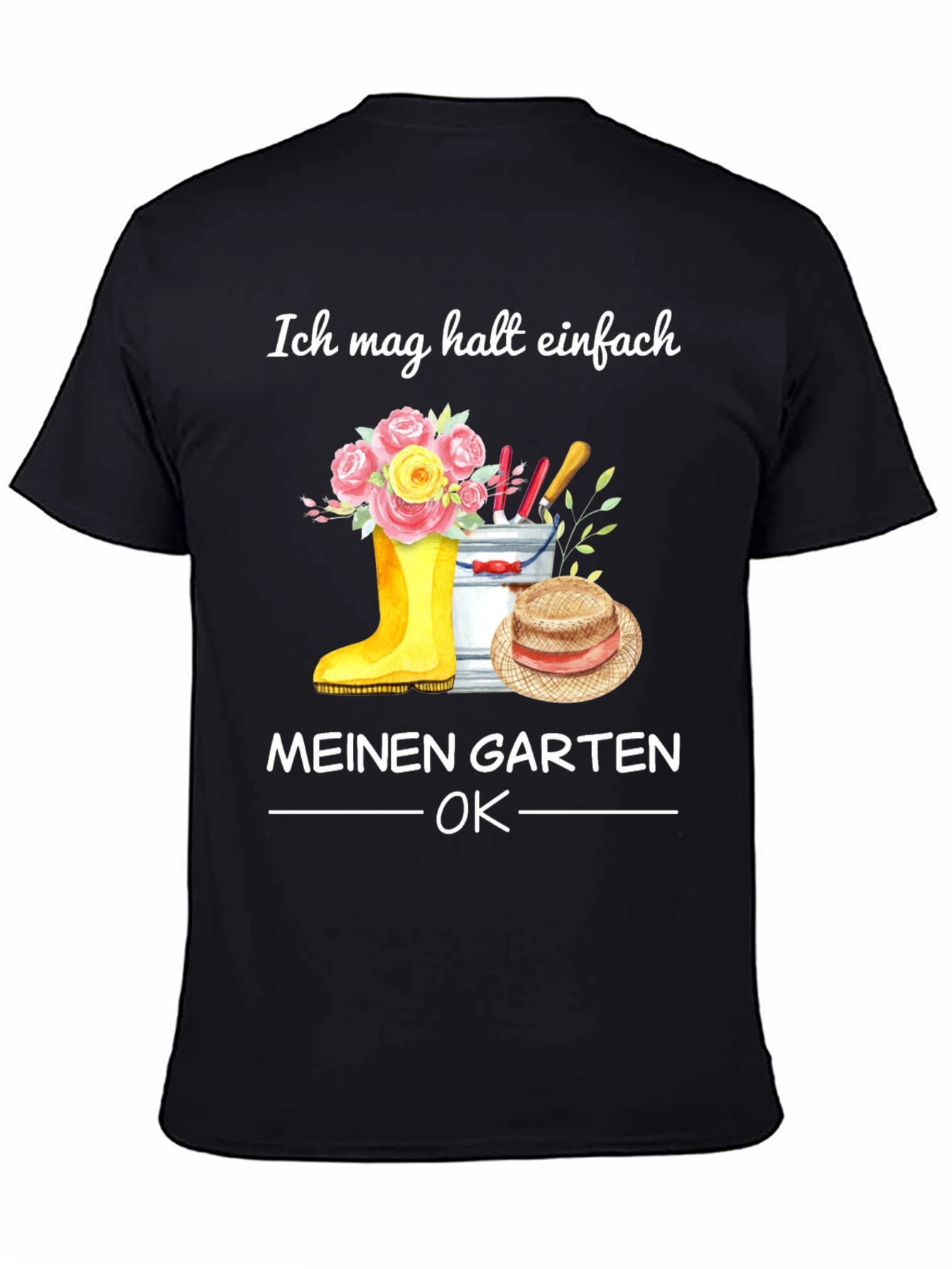 Gardening Enthusiast T-Shirt - My Garden is OK