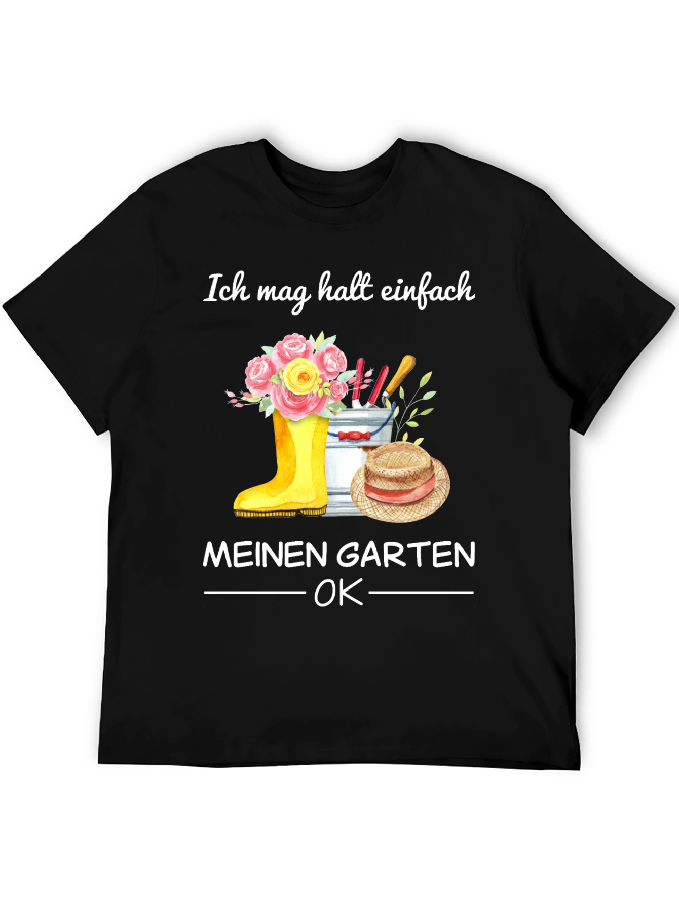 Gardening Enthusiast T-Shirt - My Garden is OK