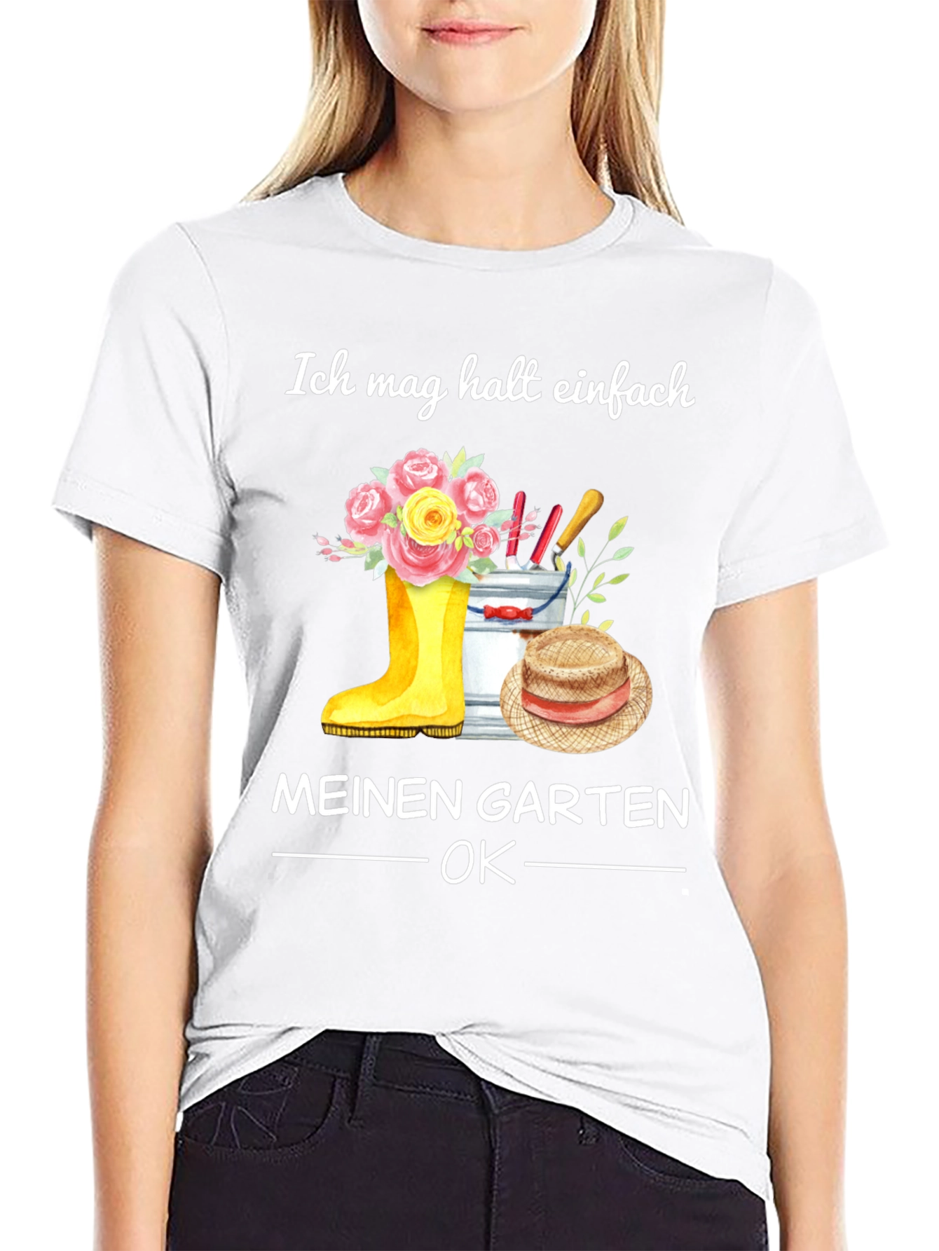 Gardening Enthusiast T-Shirt - My Garden is OK