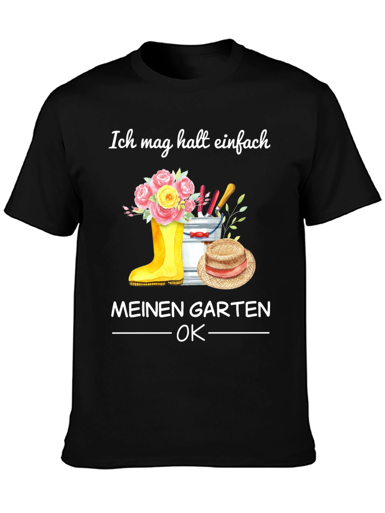 Gardening Enthusiast T-Shirt - My Garden is OK