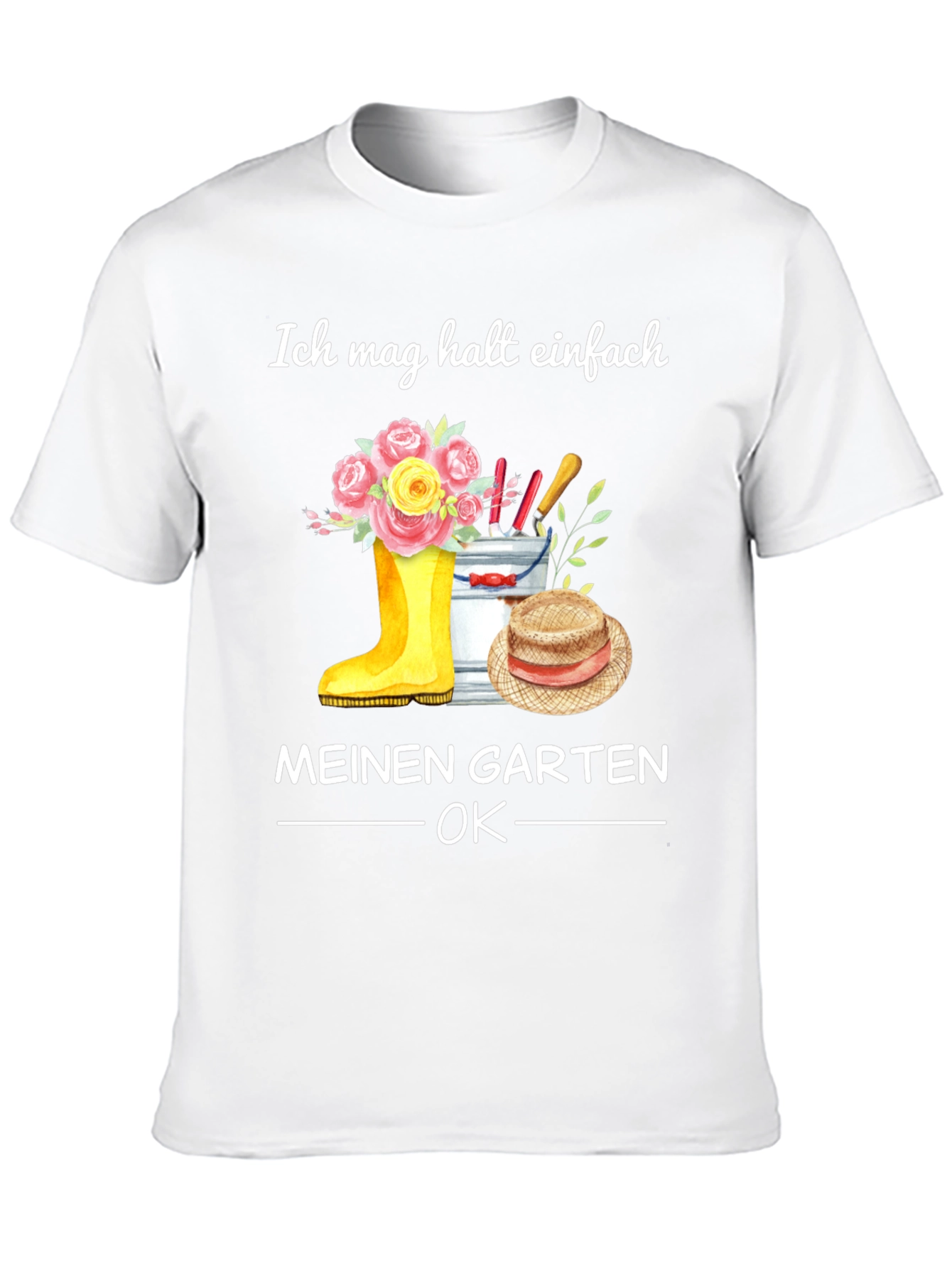 Gardening Enthusiast T-Shirt - My Garden is OK