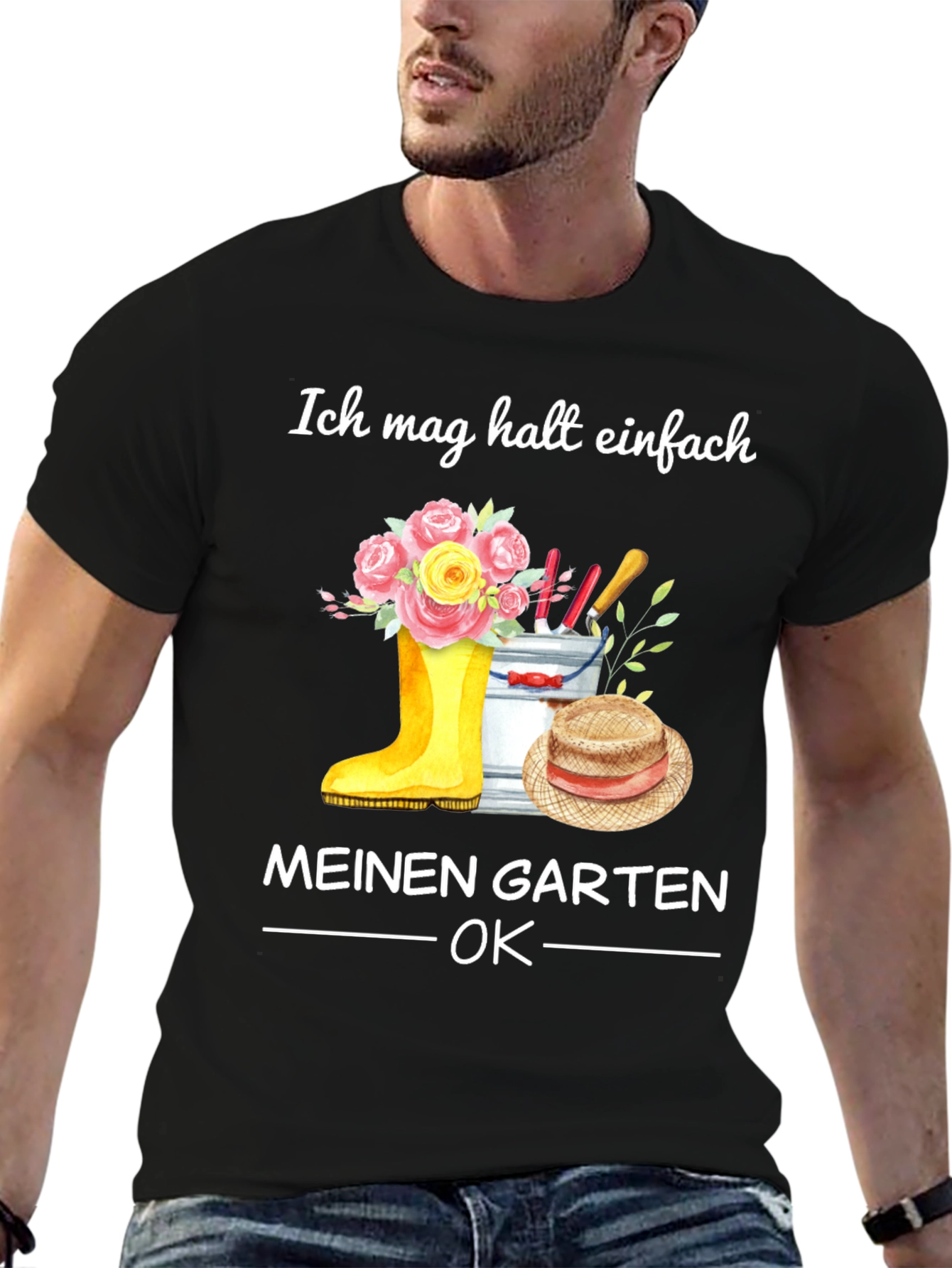 Gardening Enthusiast T-Shirt - My Garden is OK