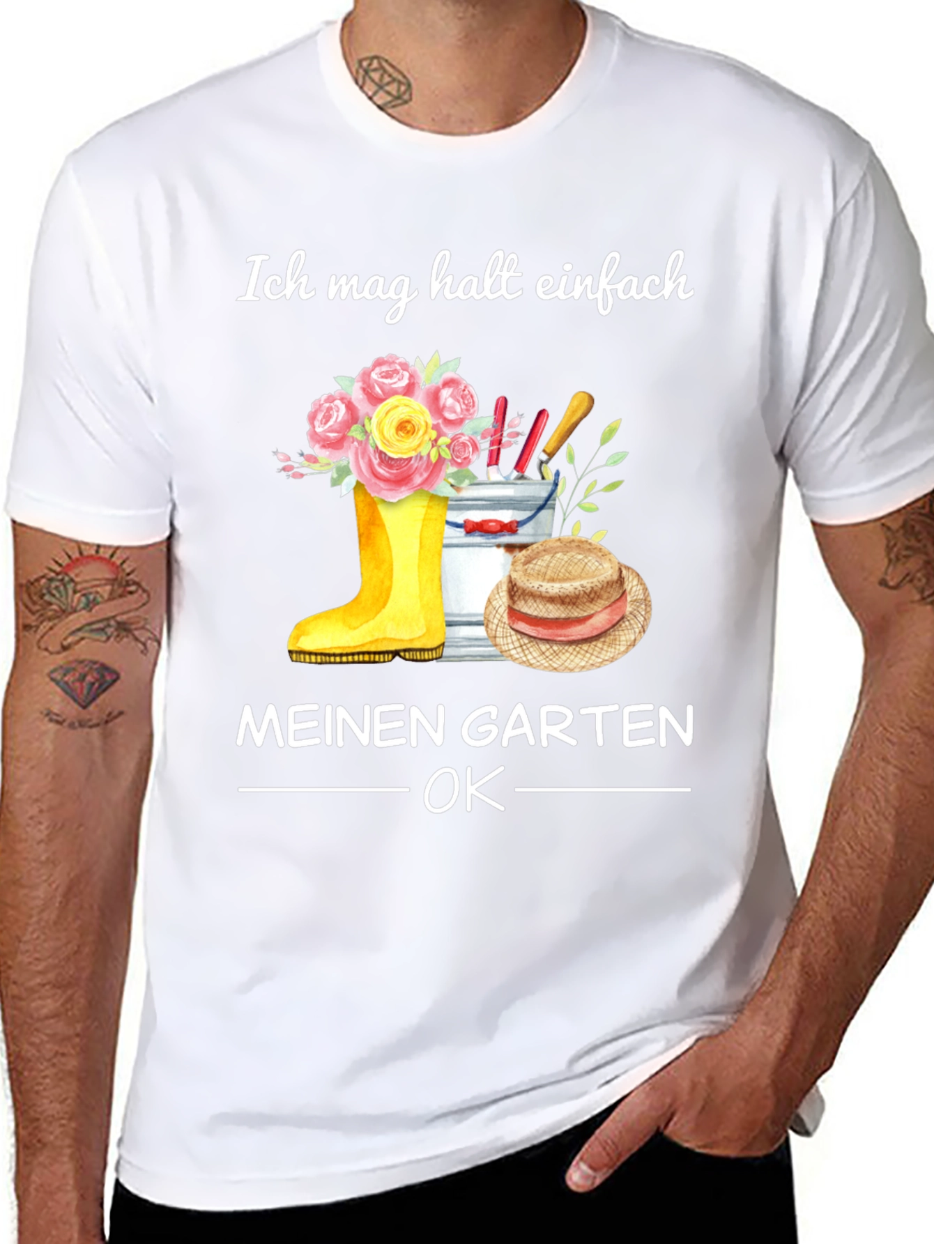 Gardening Enthusiast T-Shirt - My Garden is OK