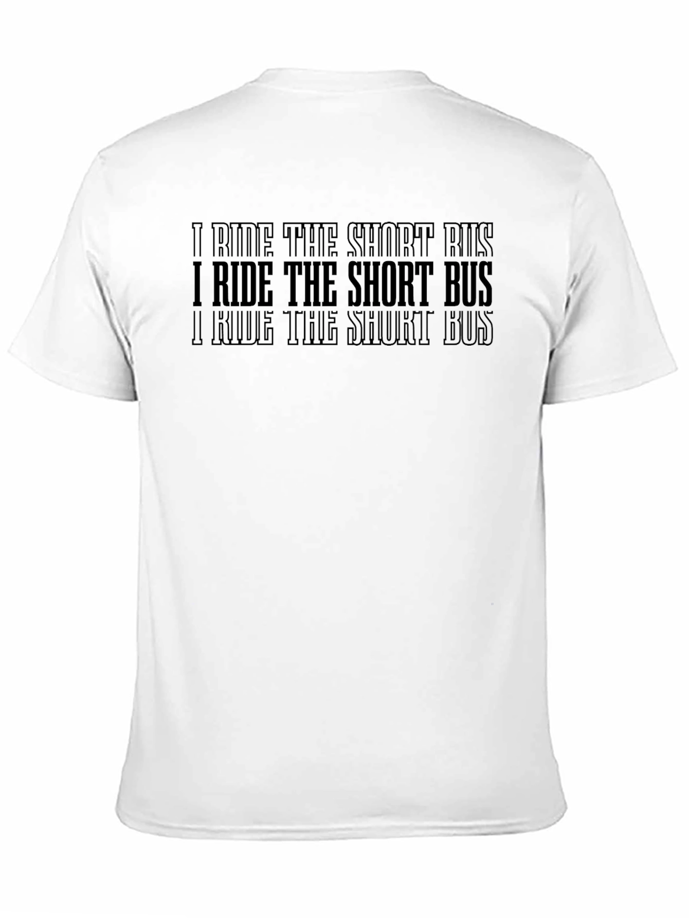 I Ride The Short Bus Graphic T-Shirt