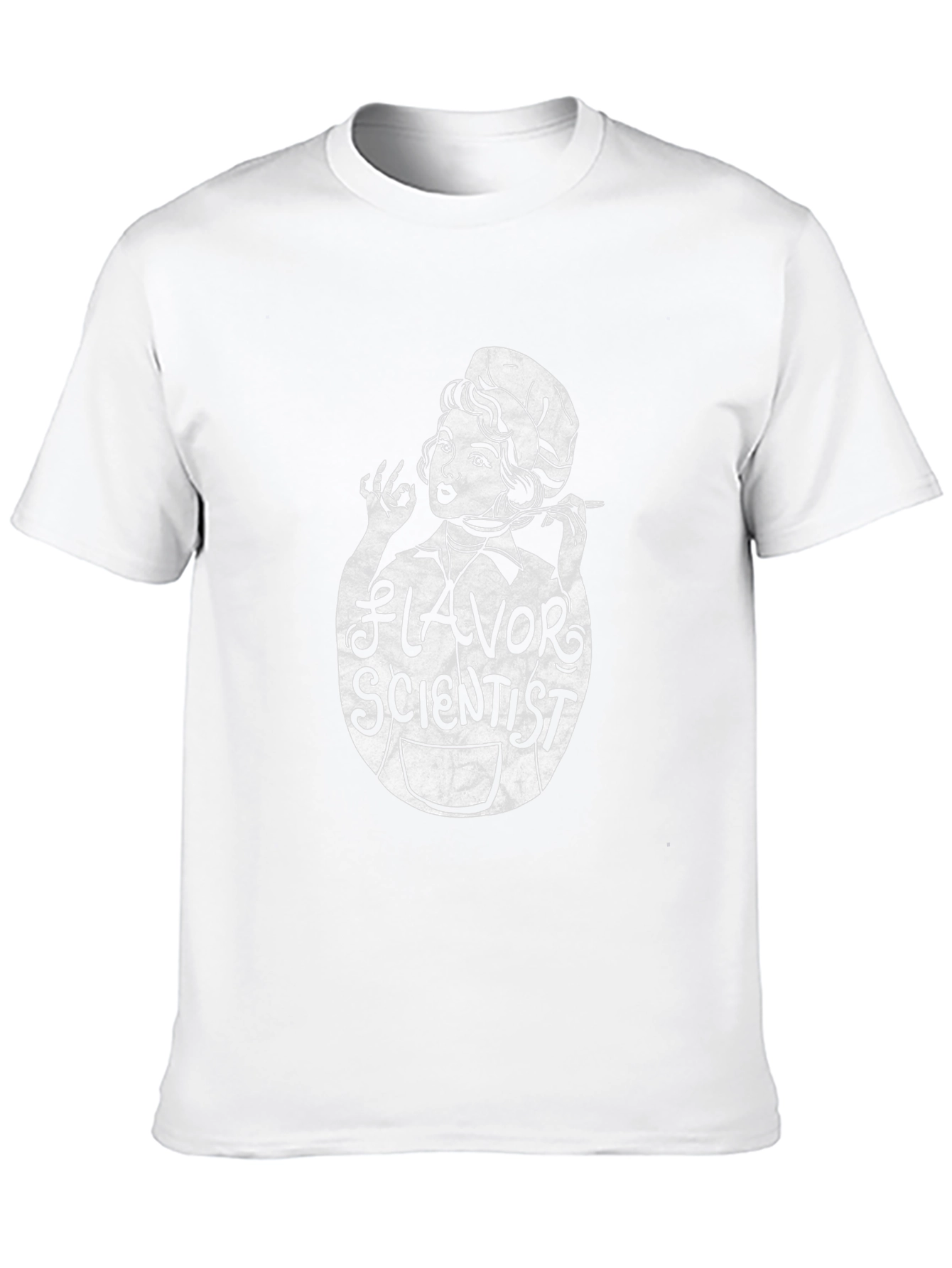 Flavor Scientist Graphic Tee - Unisex Black T-Shirt