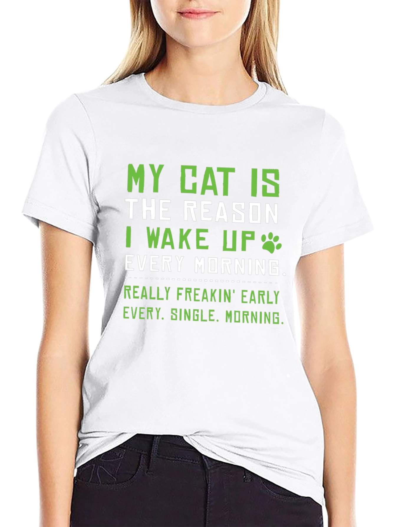 My Cat Is The Reason T-Shirt