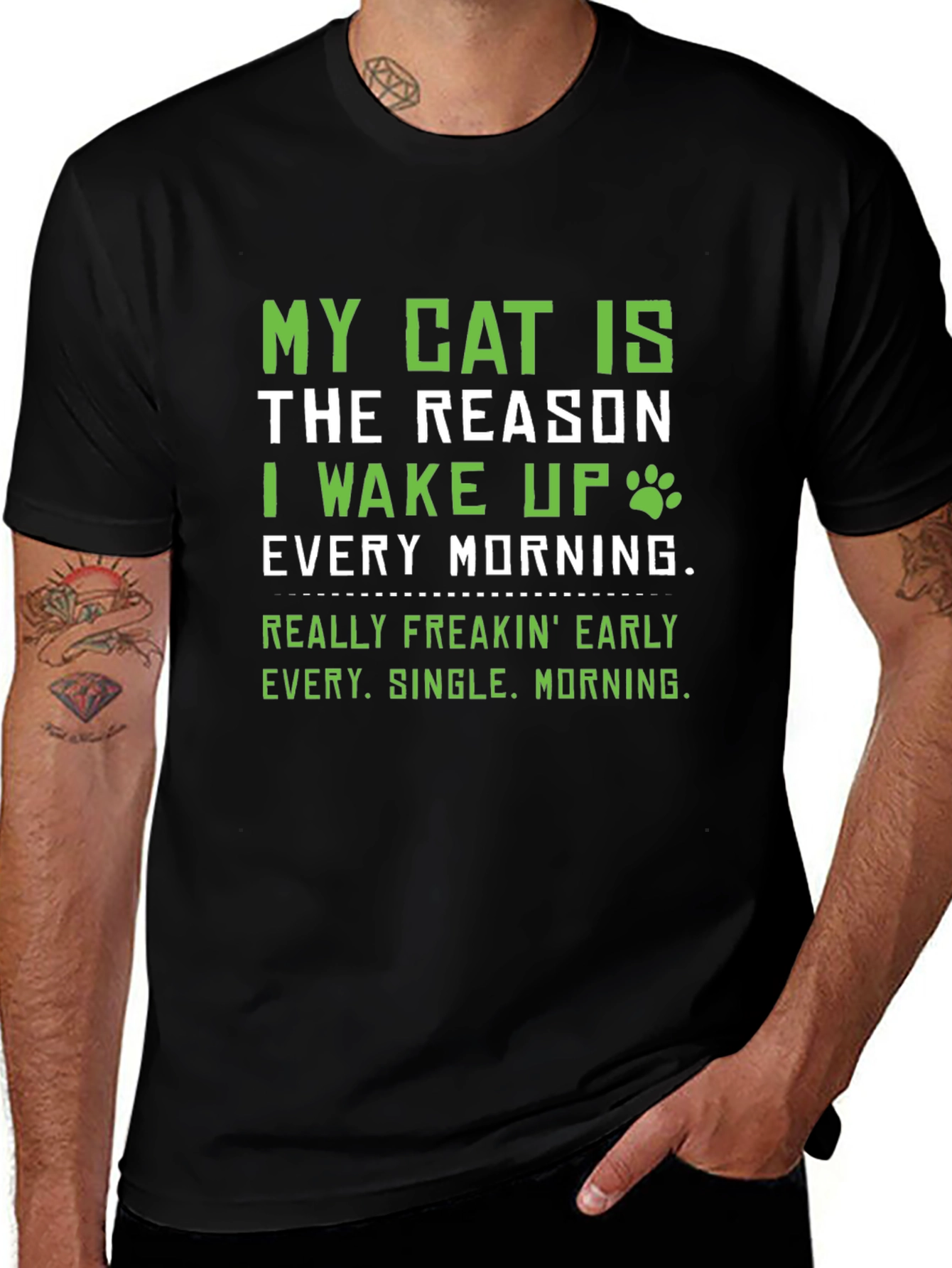 My Cat Is The Reason T-Shirt
