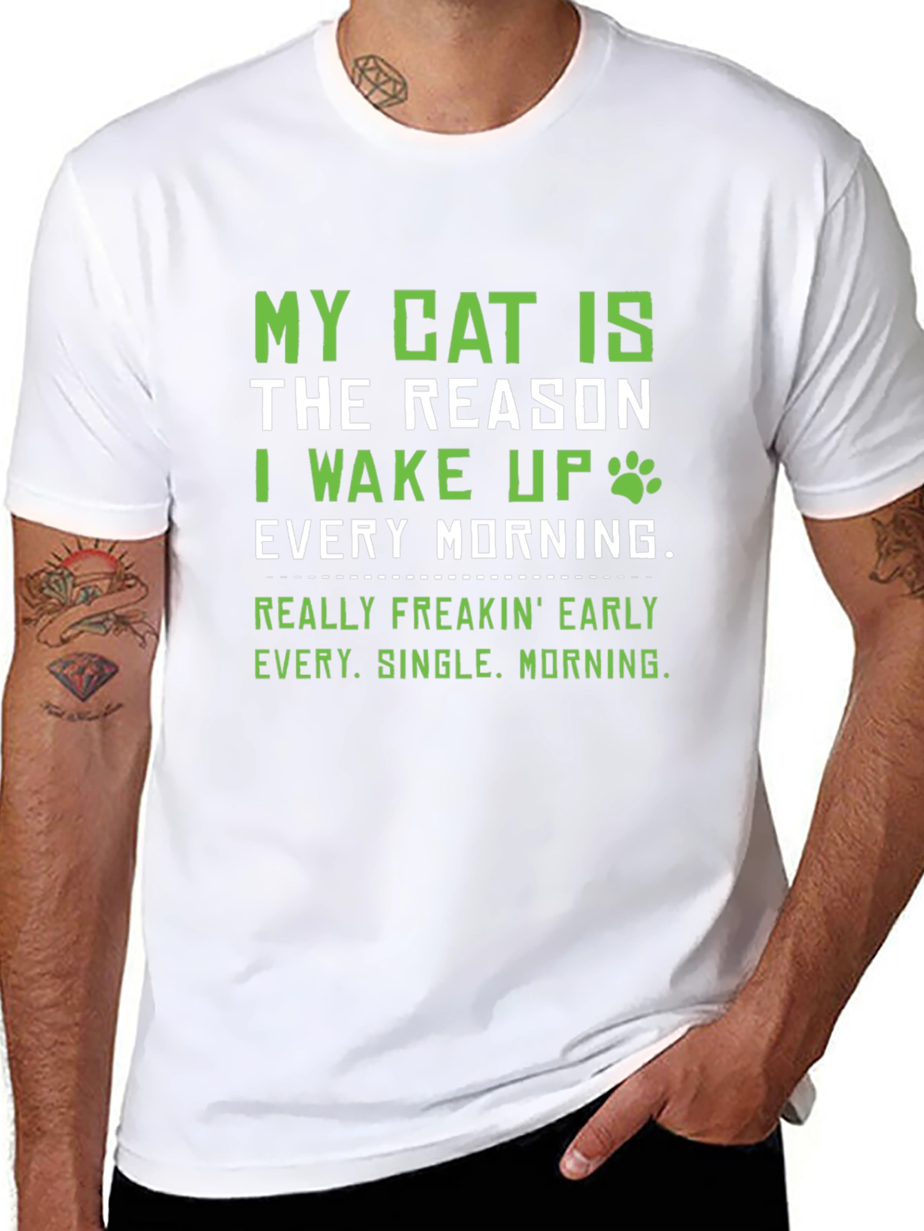 My Cat Is The Reason T-Shirt