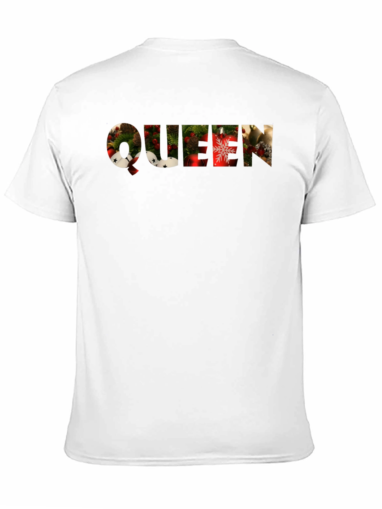 Christmas Queen Black Graphic Tee