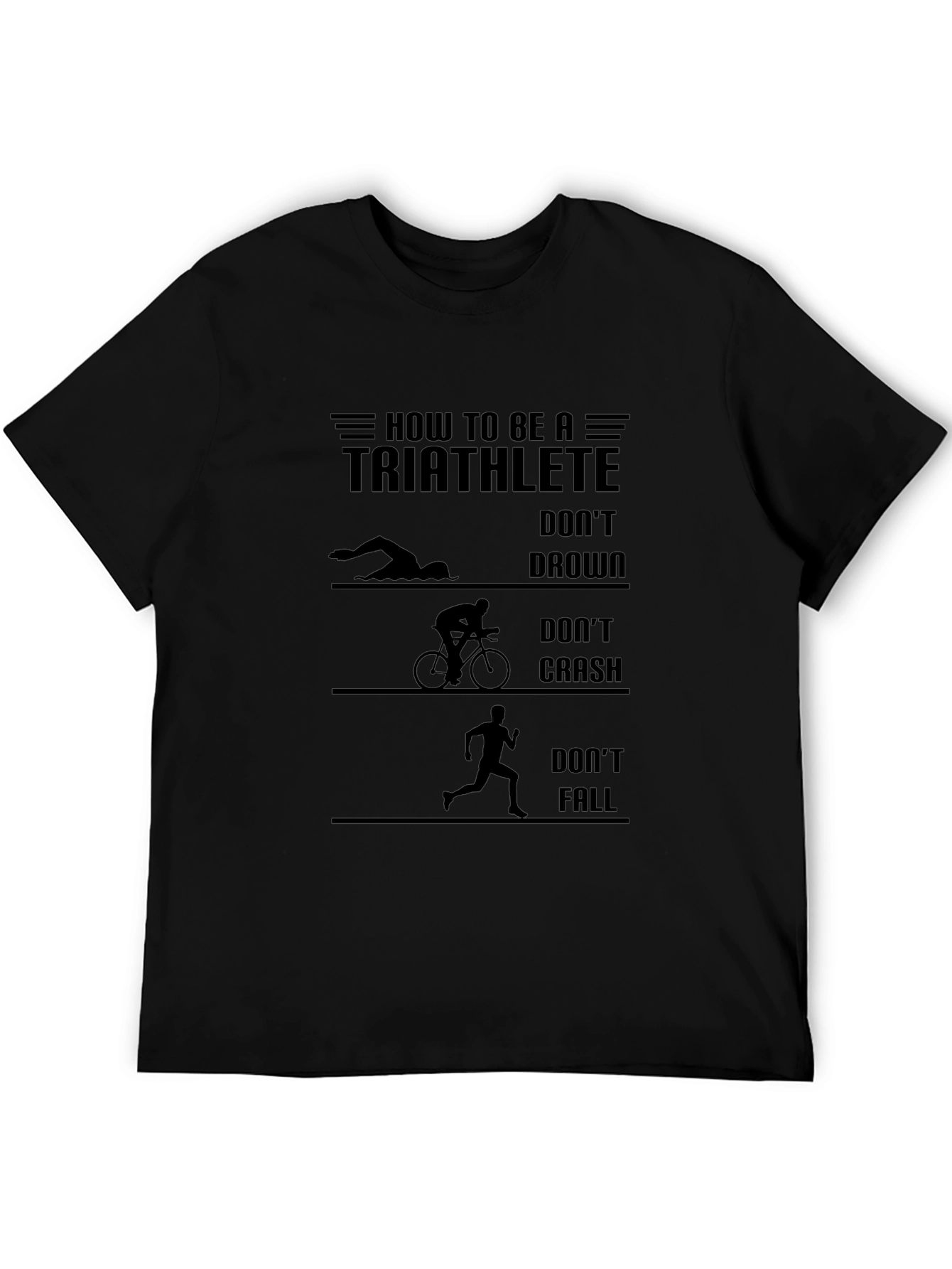 Triathlete T-Shirt - Funny Triathlon Training Shirt