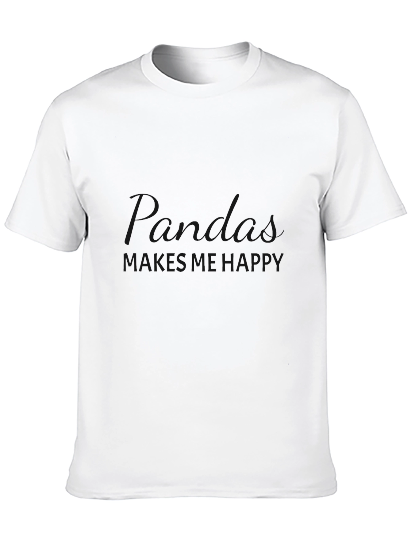 Hiking Makes Me Happy Black Graphic Tee