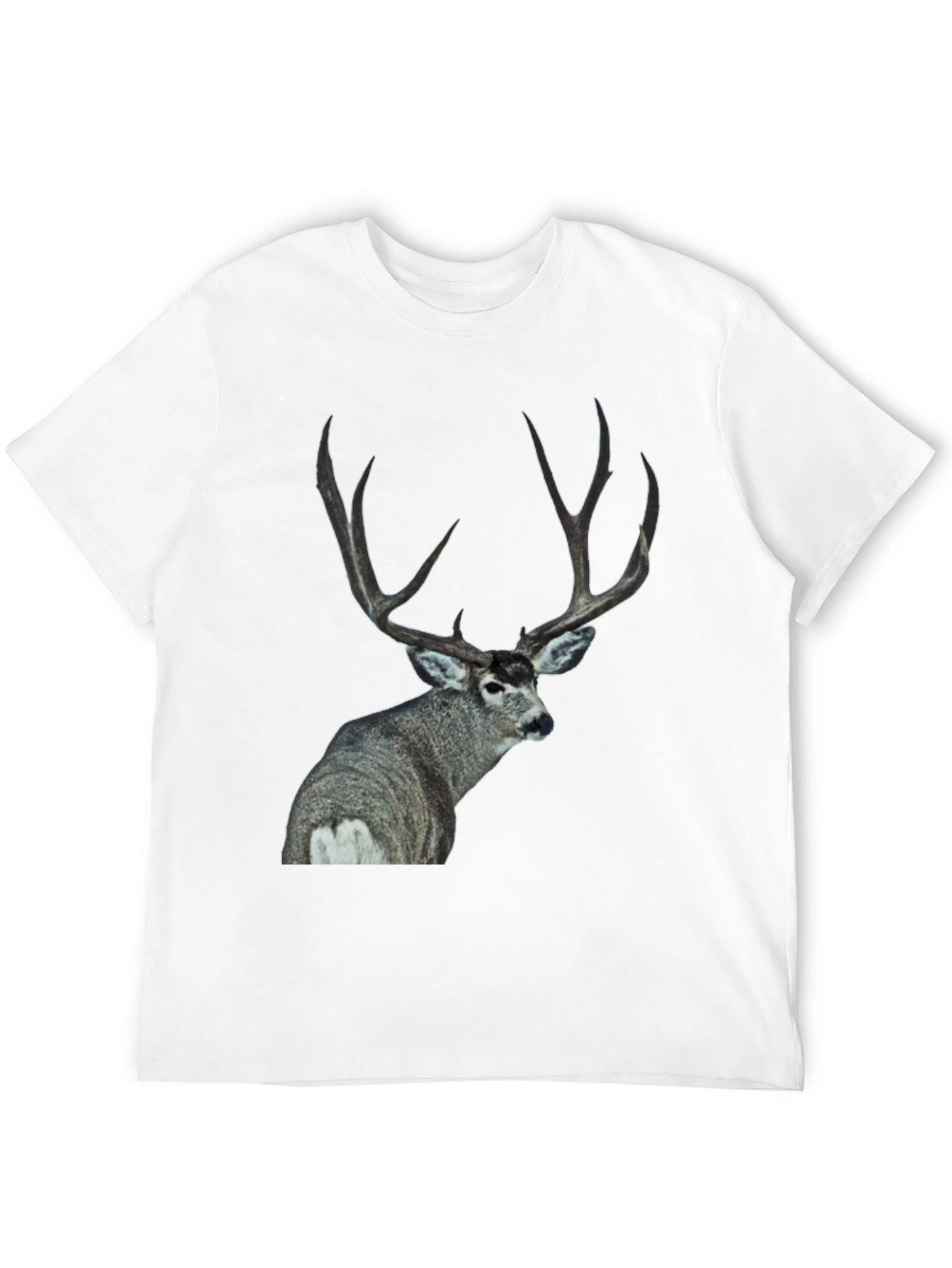 Deer Graphic T-Shirt - Buck Design