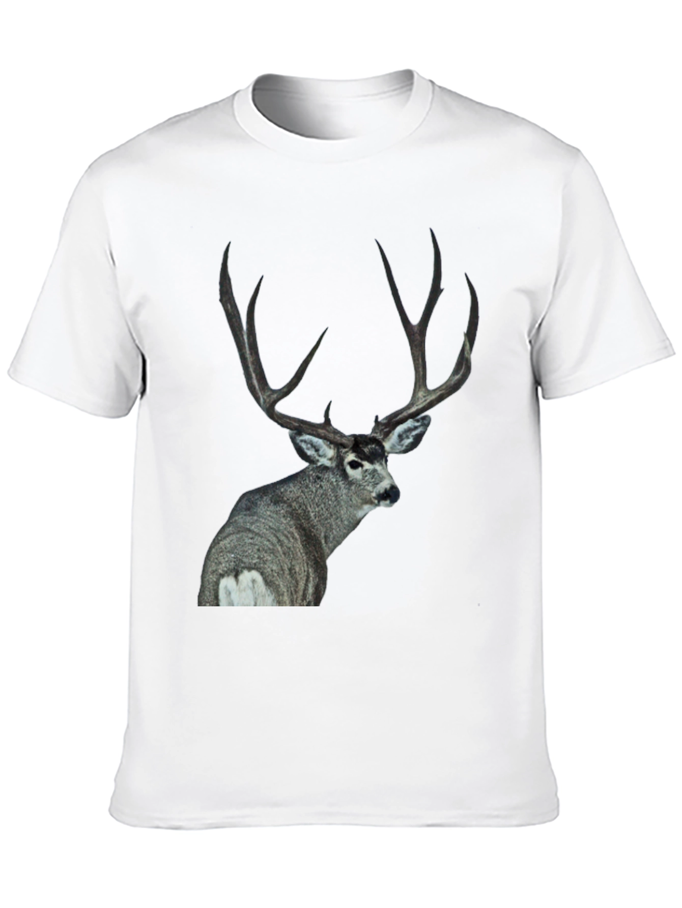 Deer Graphic T-Shirt - Buck Design
