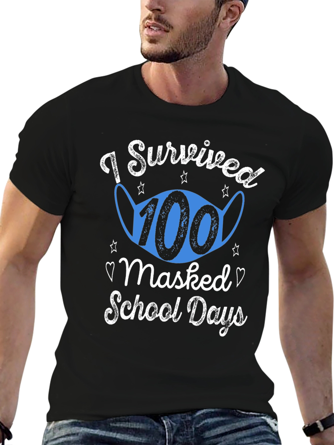 I Survived 100 Masked School Days T-Shirt