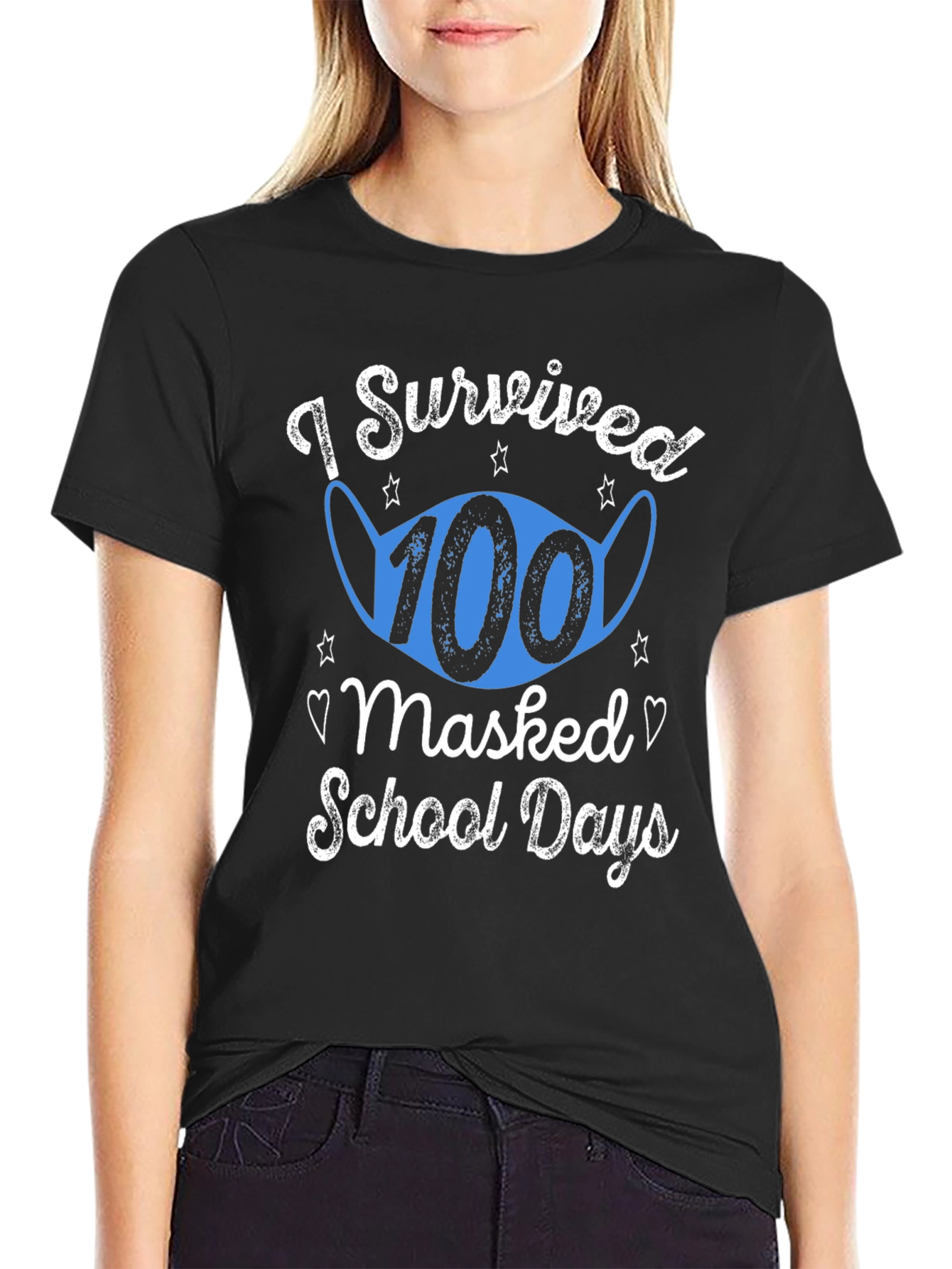 I Survived 100 Masked School Days T-Shirt