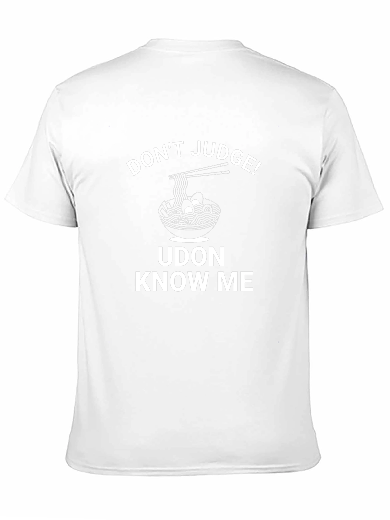 Udon Know Me Graphic T-Shirt - Black