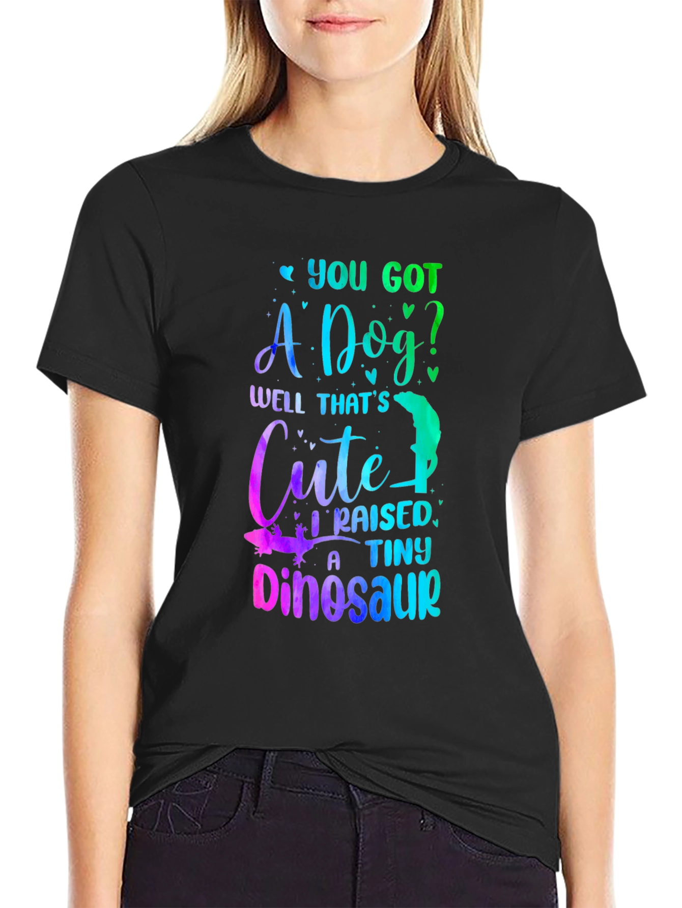 Funny Dinosaur Dog Lover T-Shirt