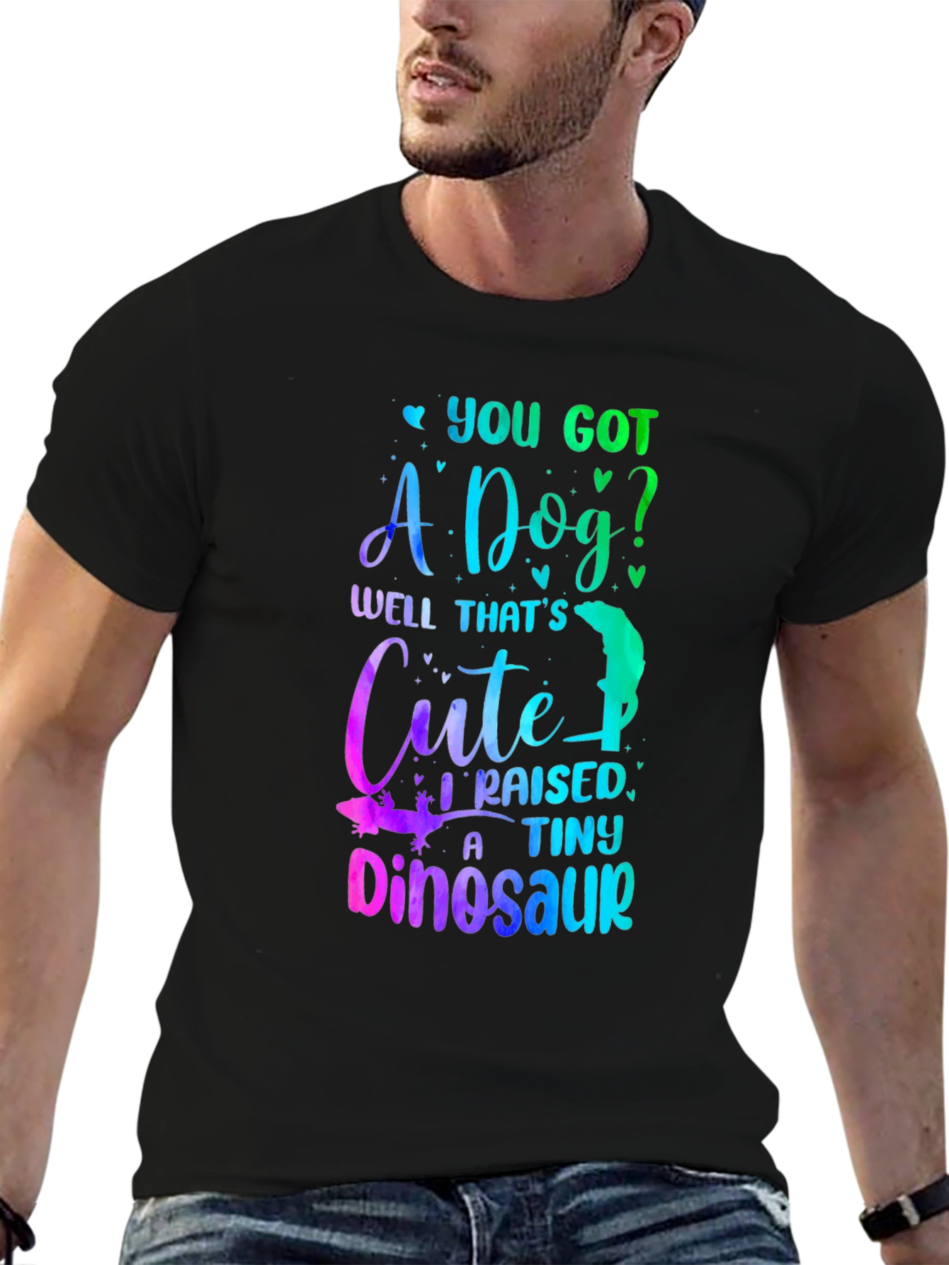 Funny Dinosaur Dog Lover T-Shirt