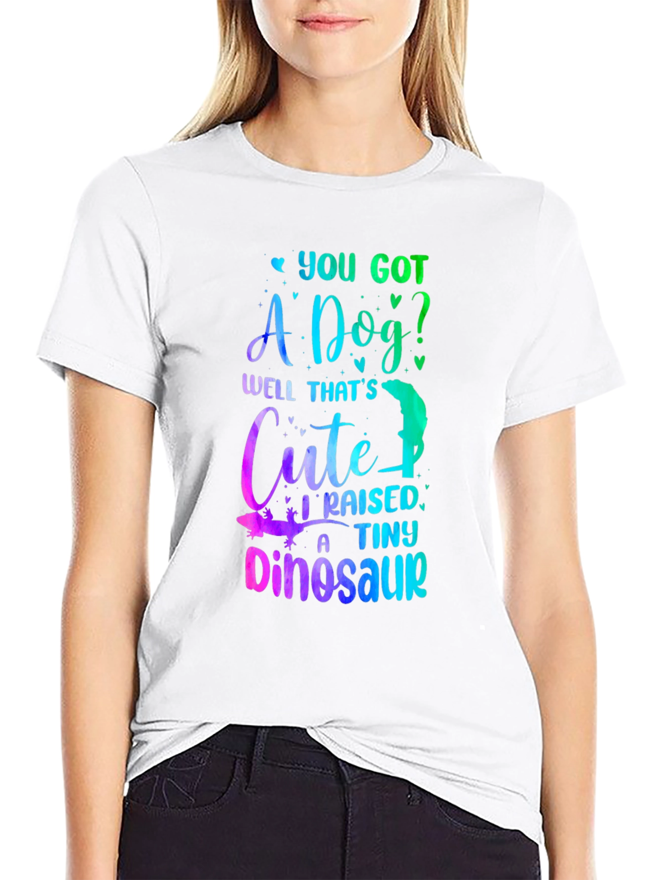 Funny Dinosaur Dog Lover T-Shirt