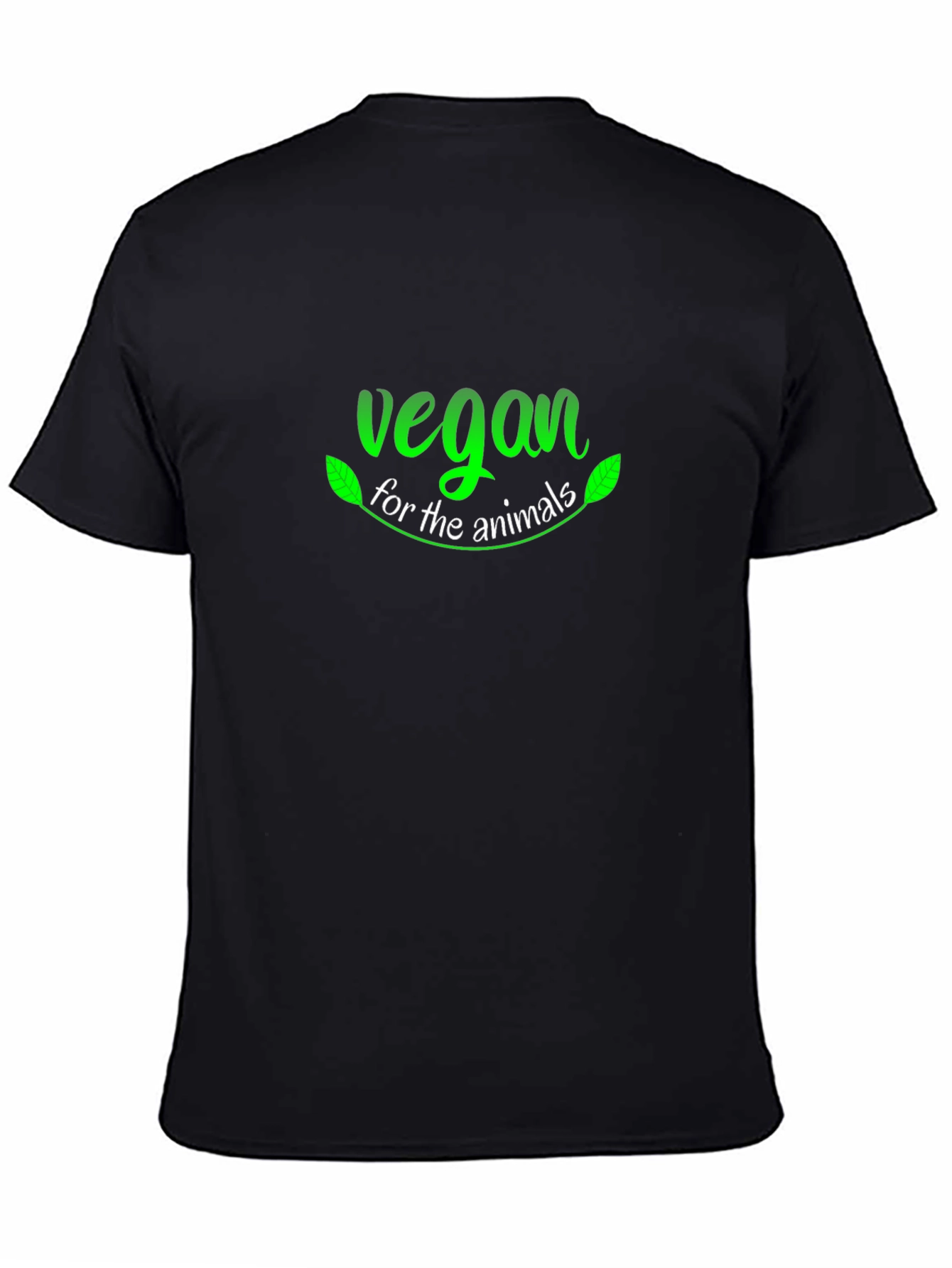 Vegan for the Animals T-Shirt - Black