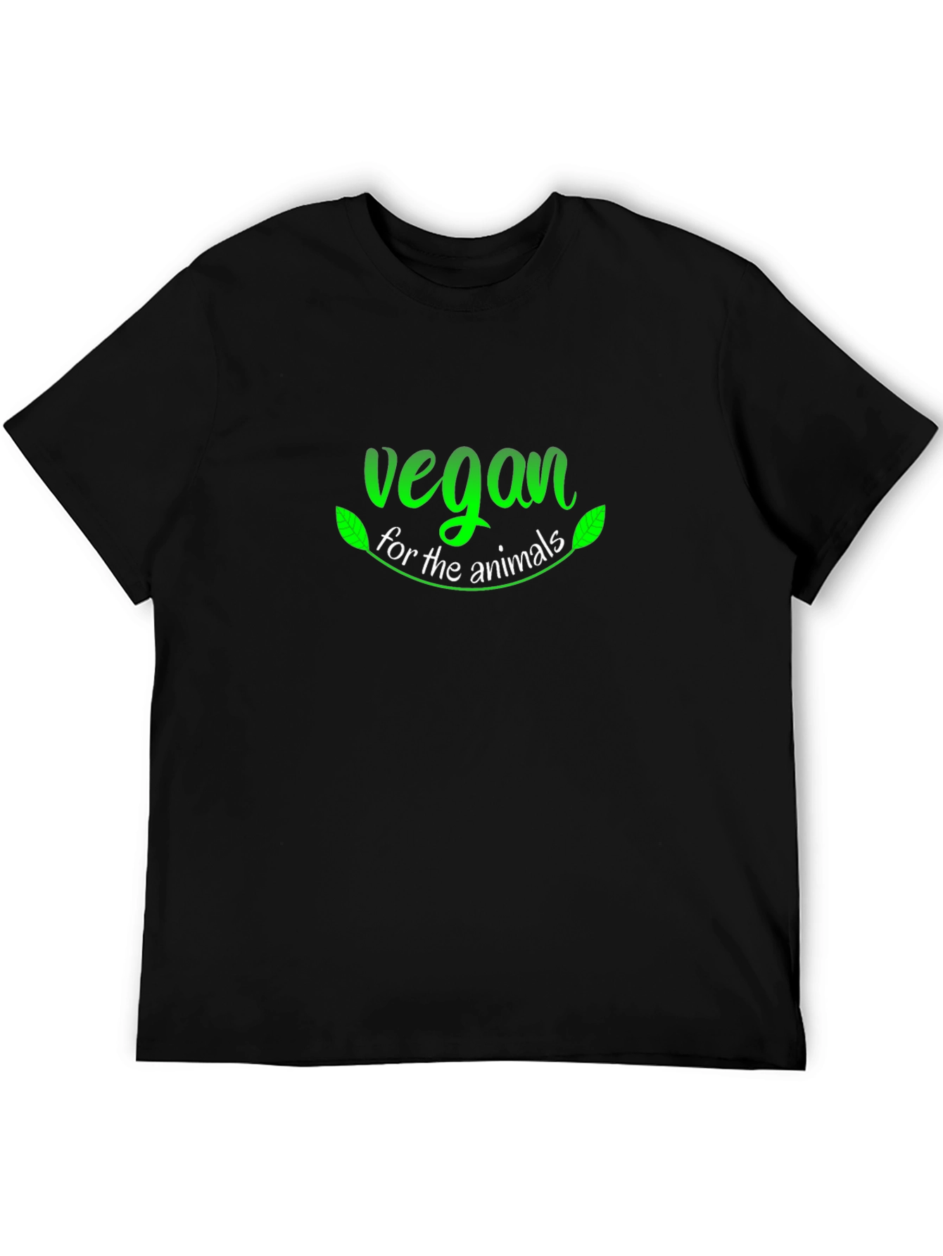 Vegan for the Animals T-Shirt - Black