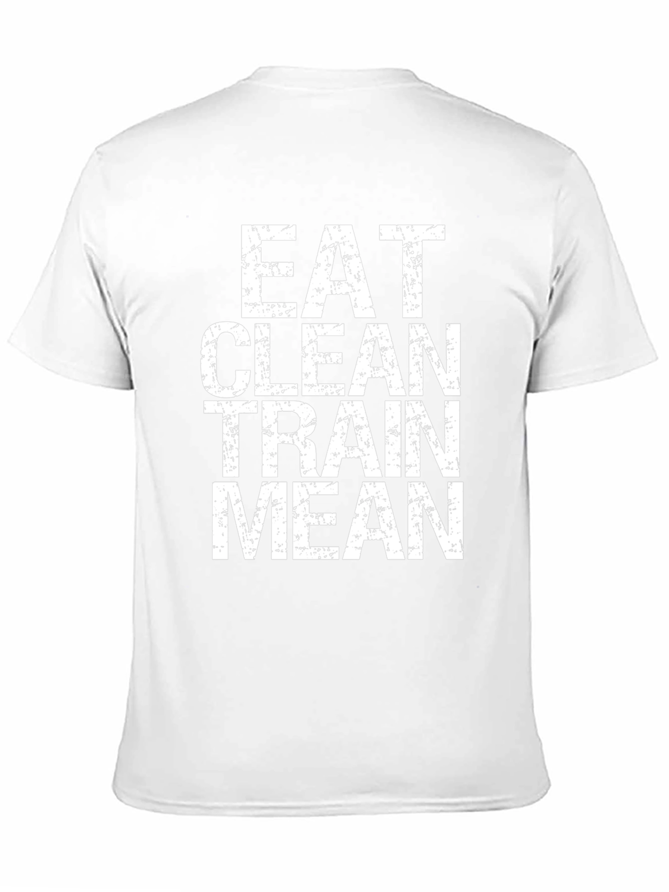Eat Clean Train Mean Graphic Tee - Black