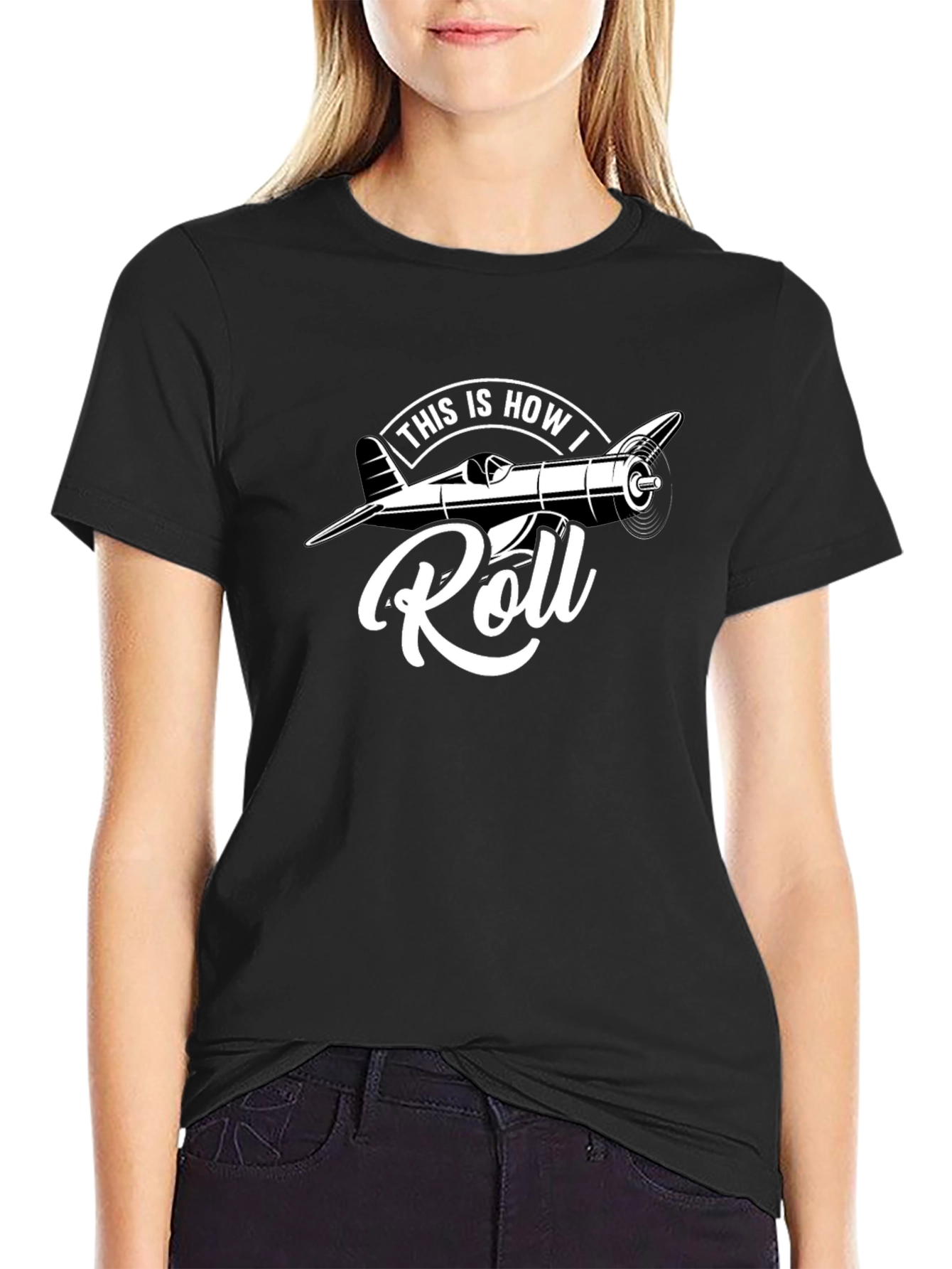 This Is How I Roll Airplane T-Shirt