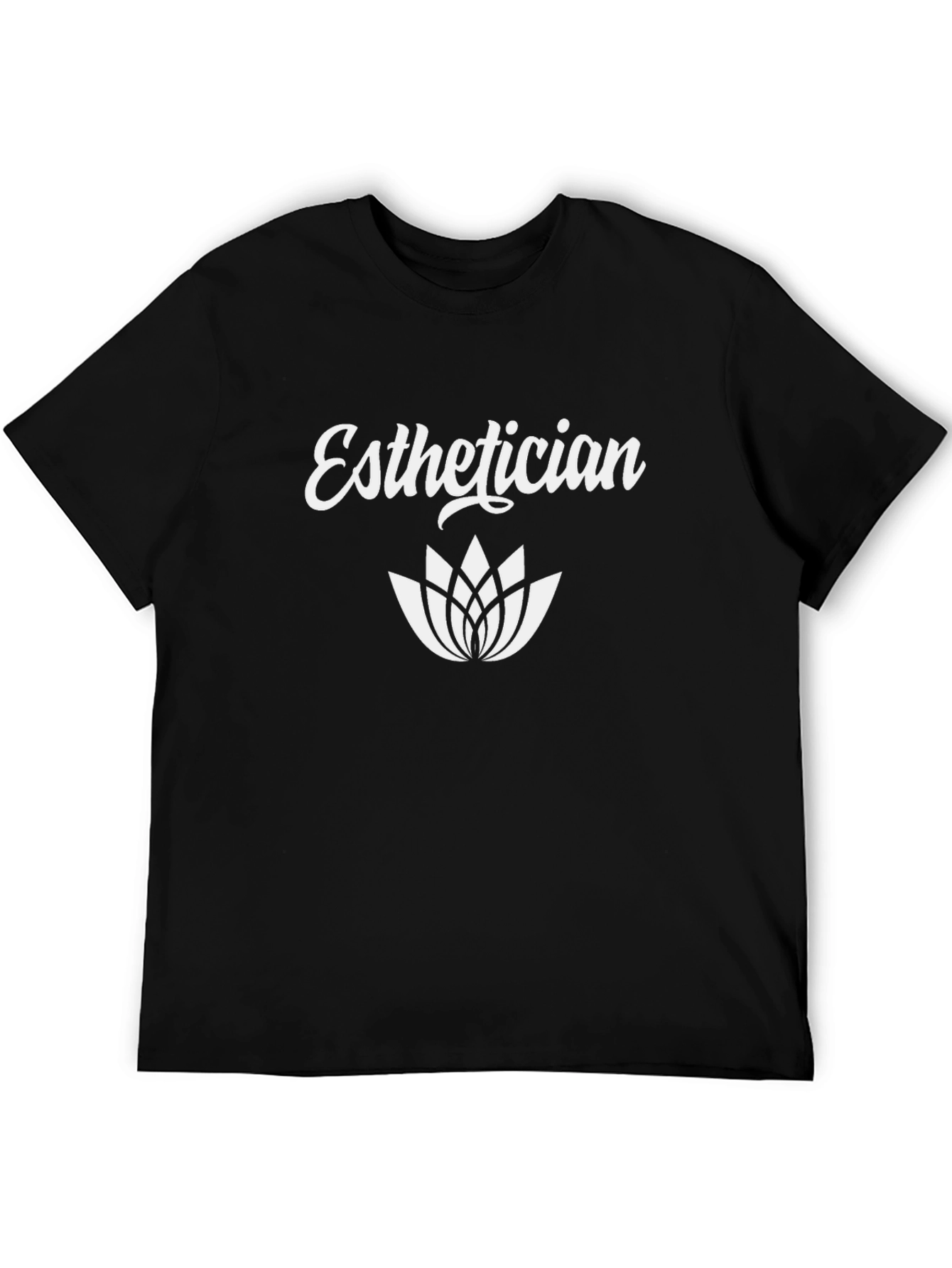 Esthetician Lotus Flower Graphic Tee