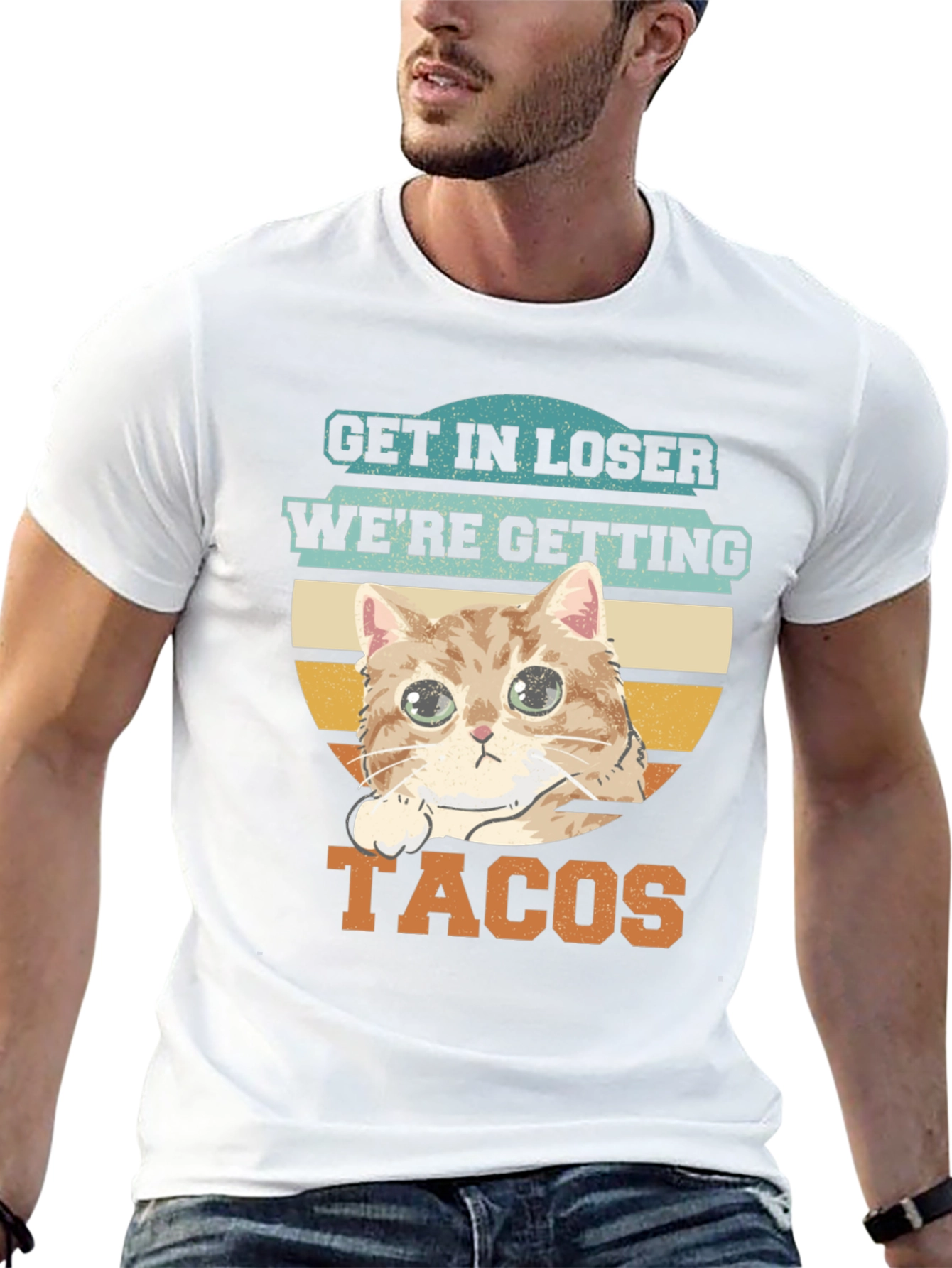 Get In Loser Cat Taco T-Shirt