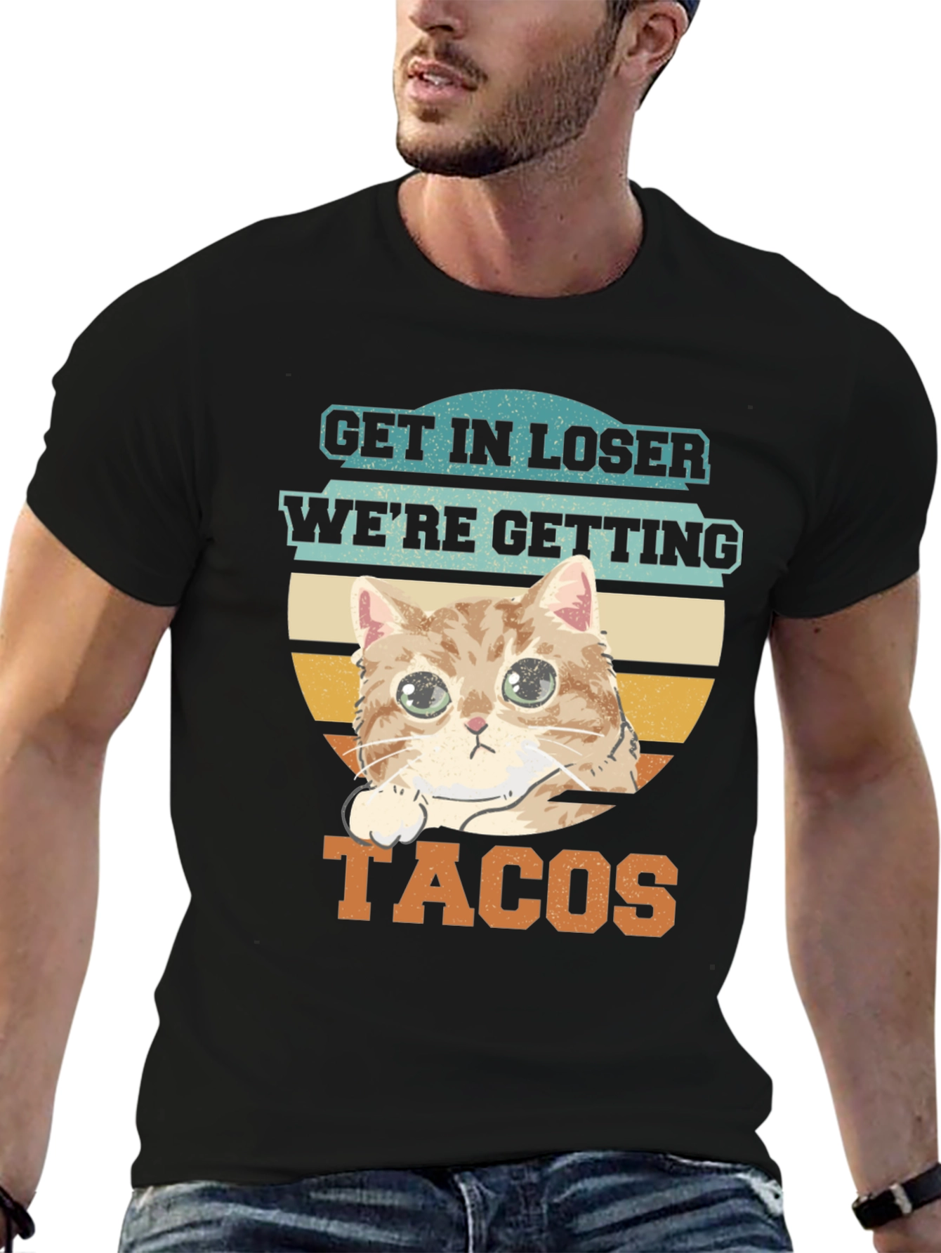 Get In Loser Cat Taco T-Shirt
