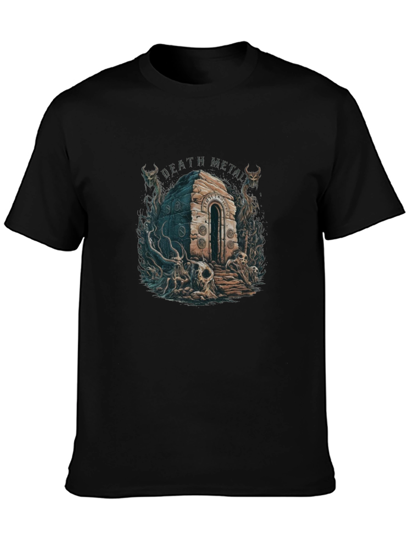 Death Metal T-Shirt: Crypt Design