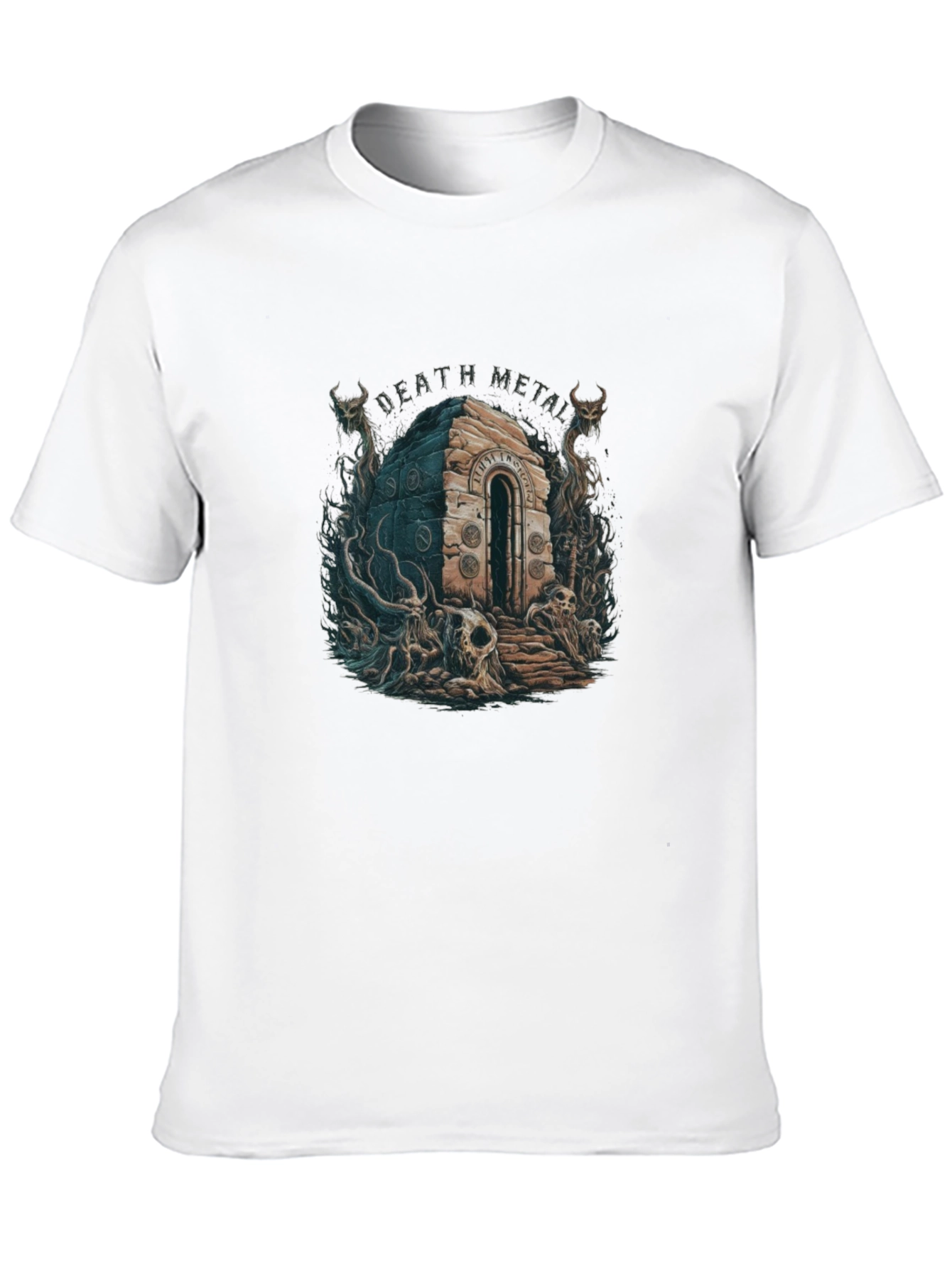 Death Metal T-Shirt: Crypt Design