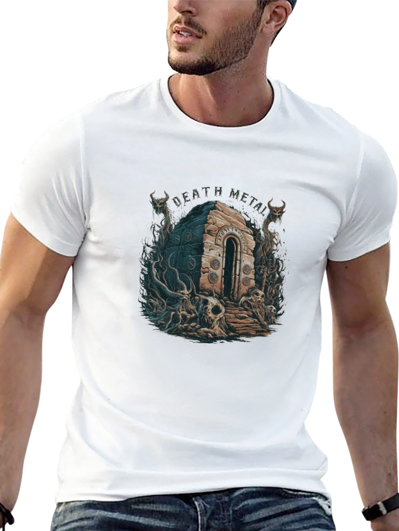 Death Metal T-Shirt: Crypt Design