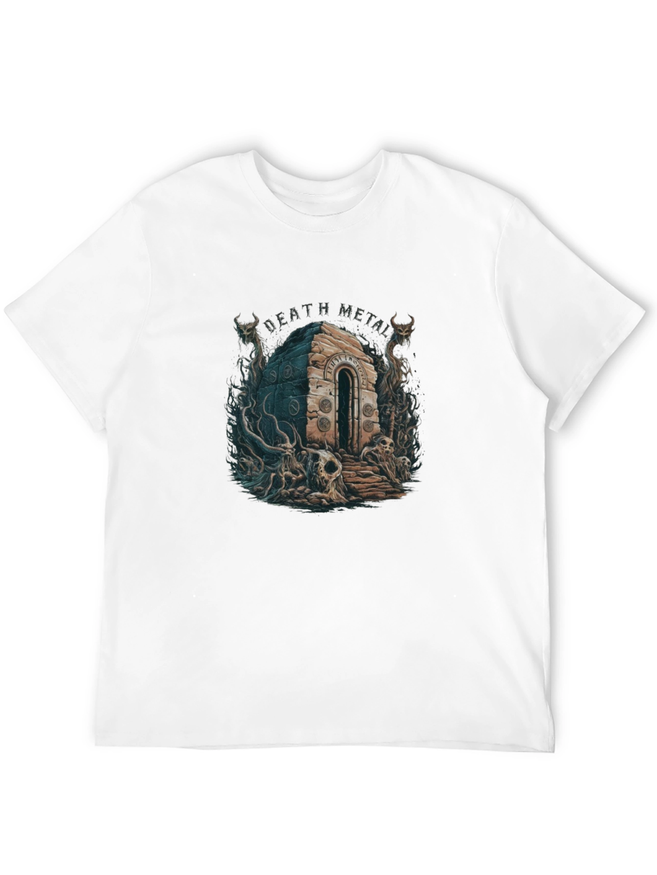 Death Metal T-Shirt: Crypt Design