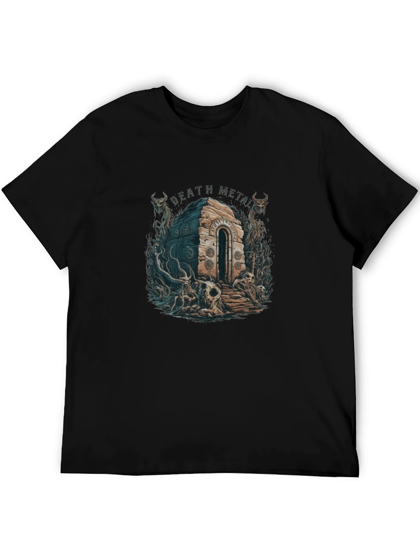 Death Metal T-Shirt: Crypt Design