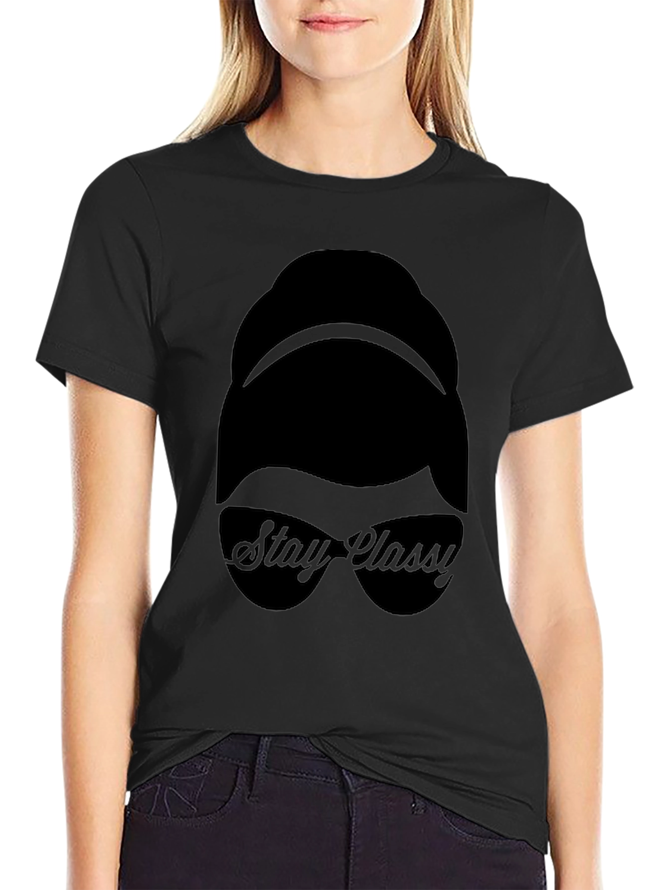 Stay Classy Retro Bun T-Shirt