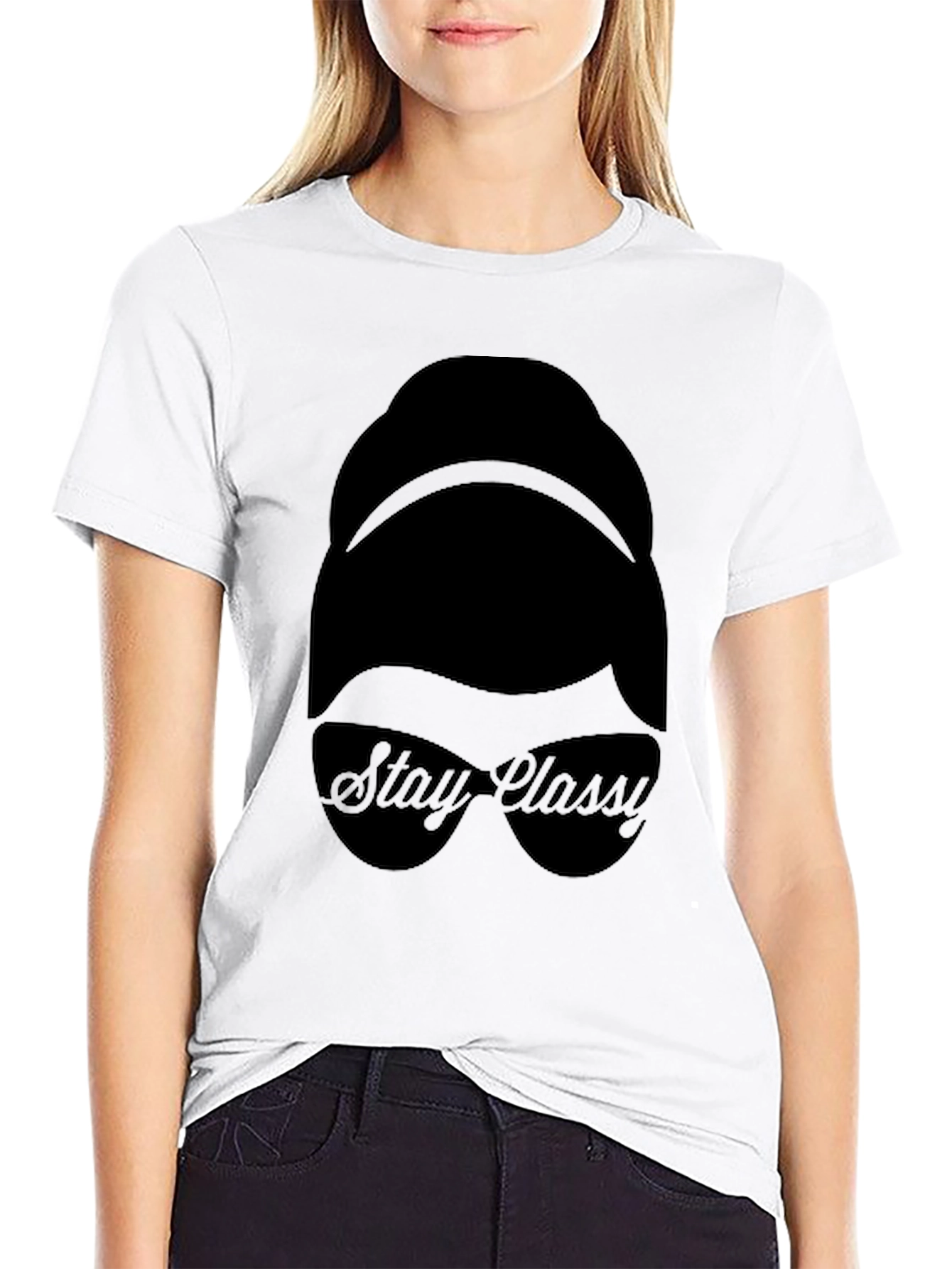Stay Classy Retro Bun T-Shirt