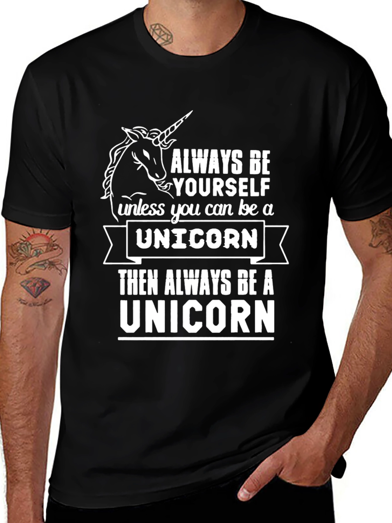 Always Be Yourself Unicorn T-Shirt