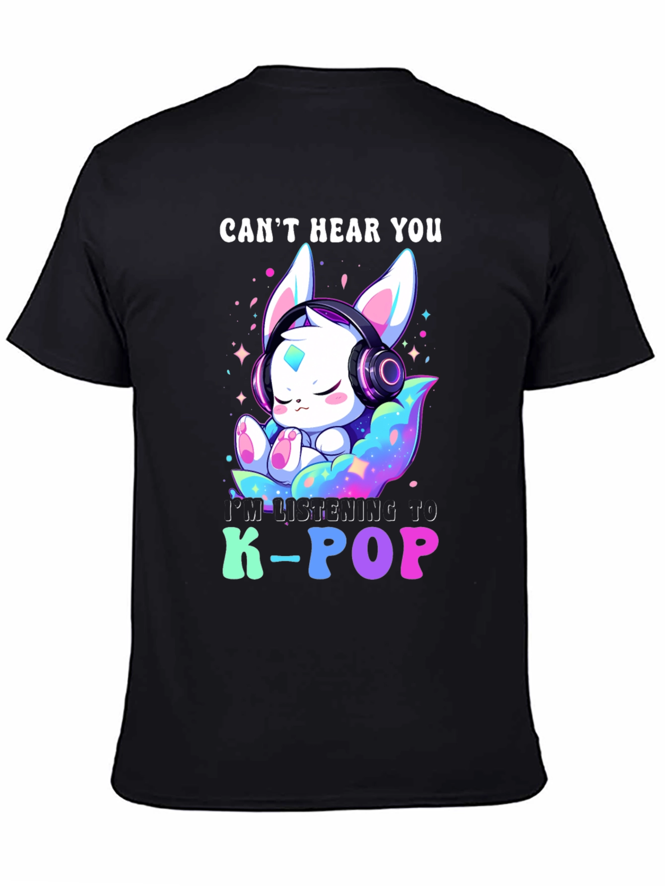 K-Pop Fan T-Shirt - Cant Hear You