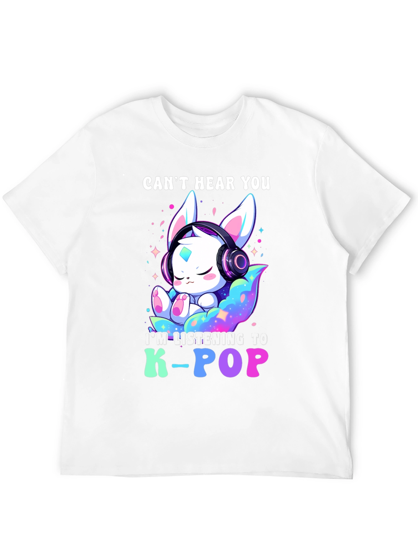 K-Pop Fan T-Shirt - Cant Hear You