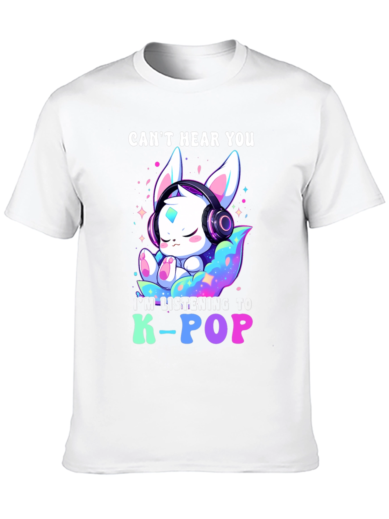 K-Pop Fan T-Shirt - Cant Hear You