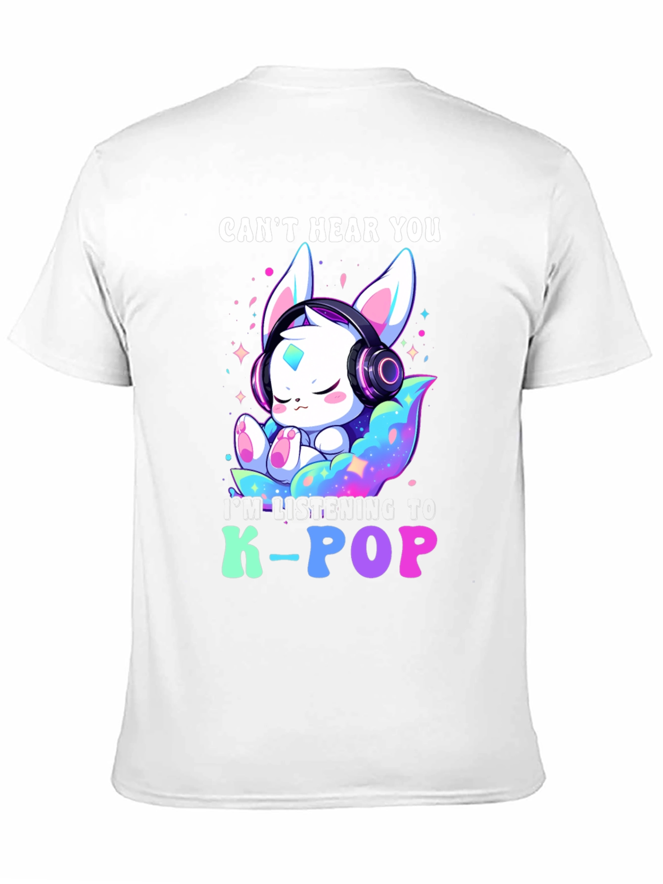 K-Pop Fan T-Shirt - Cant Hear You
