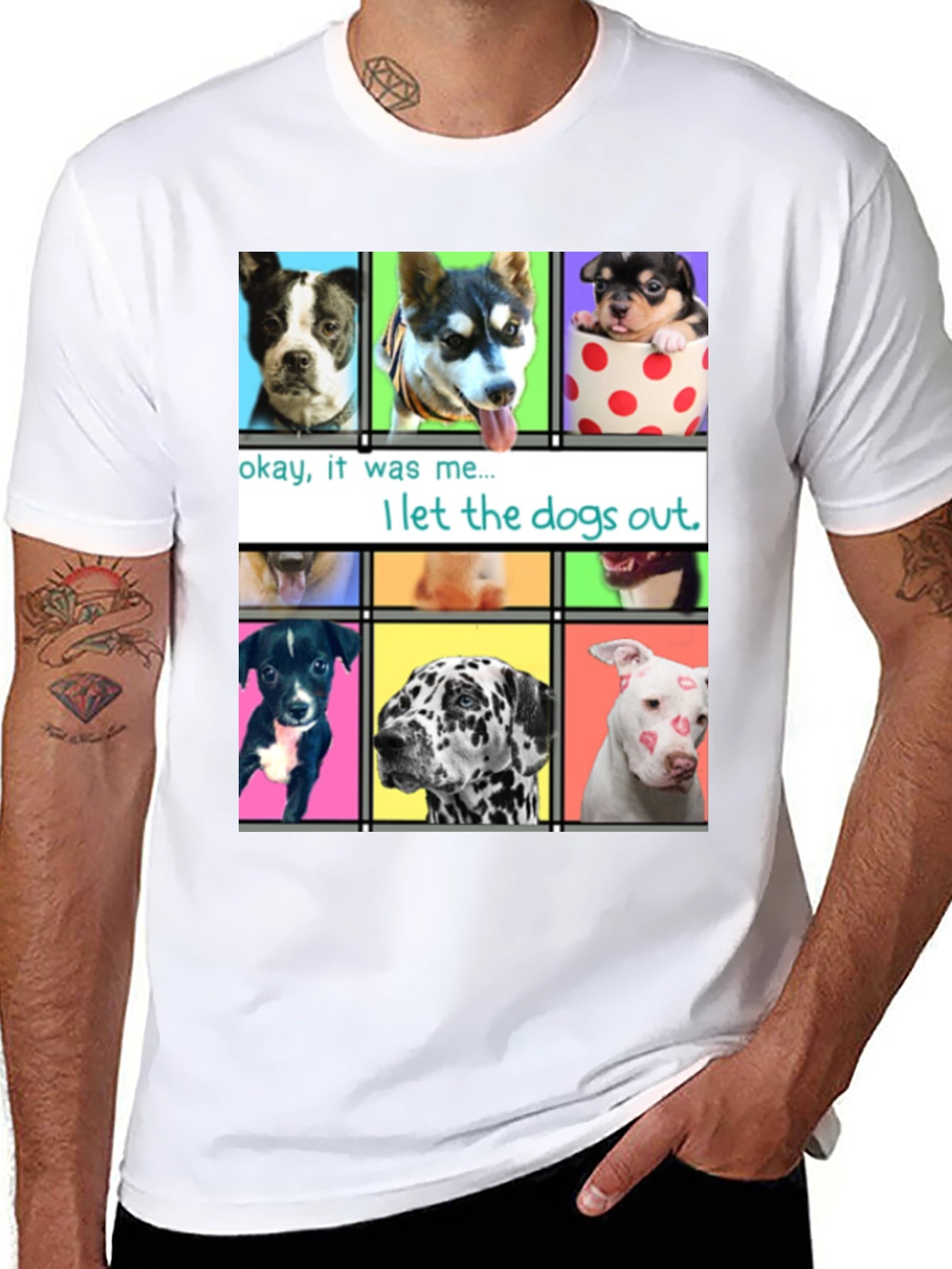I Let The Dogs Out T-Shirt