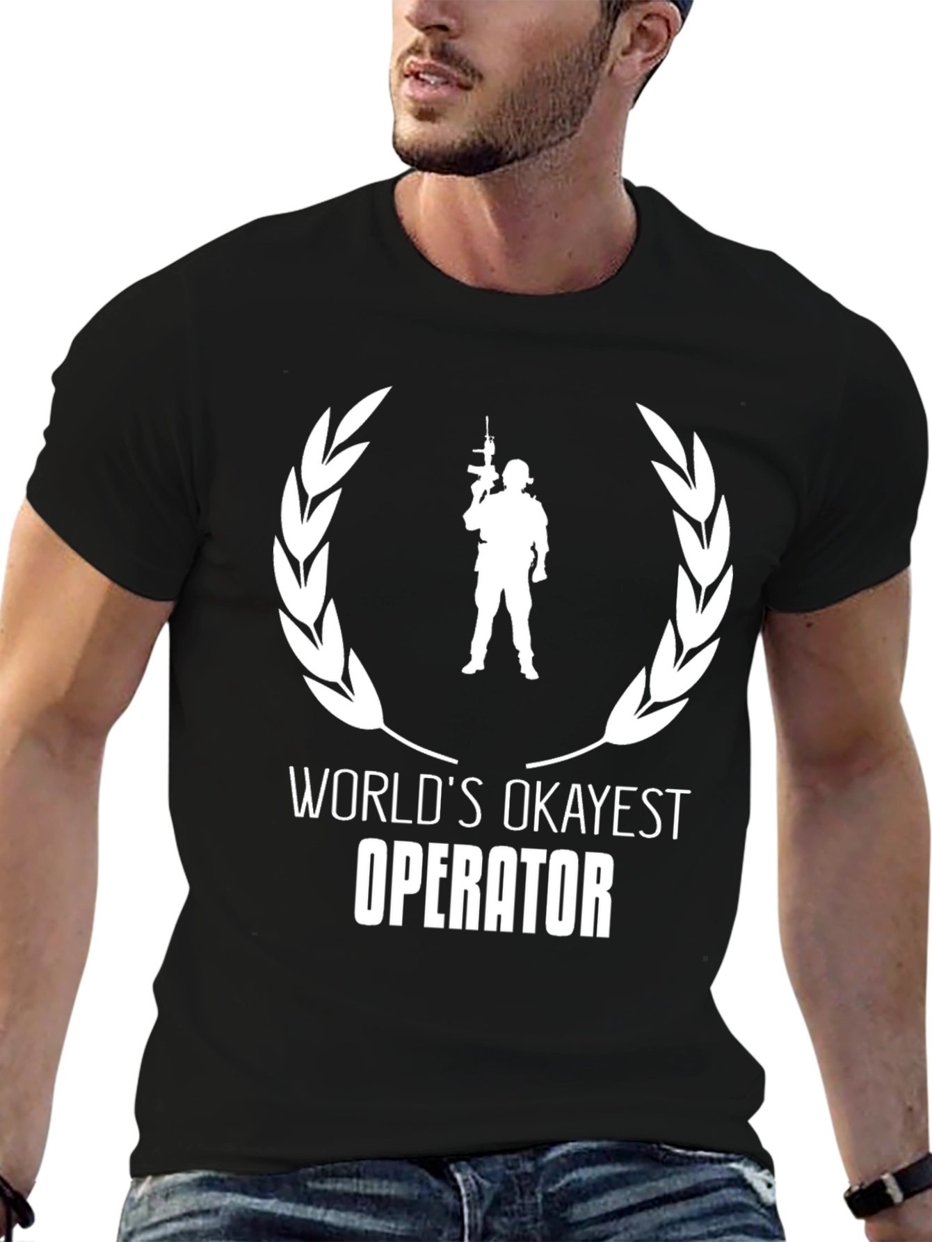 Worlds Okayest Operator Graphic T-Shirt