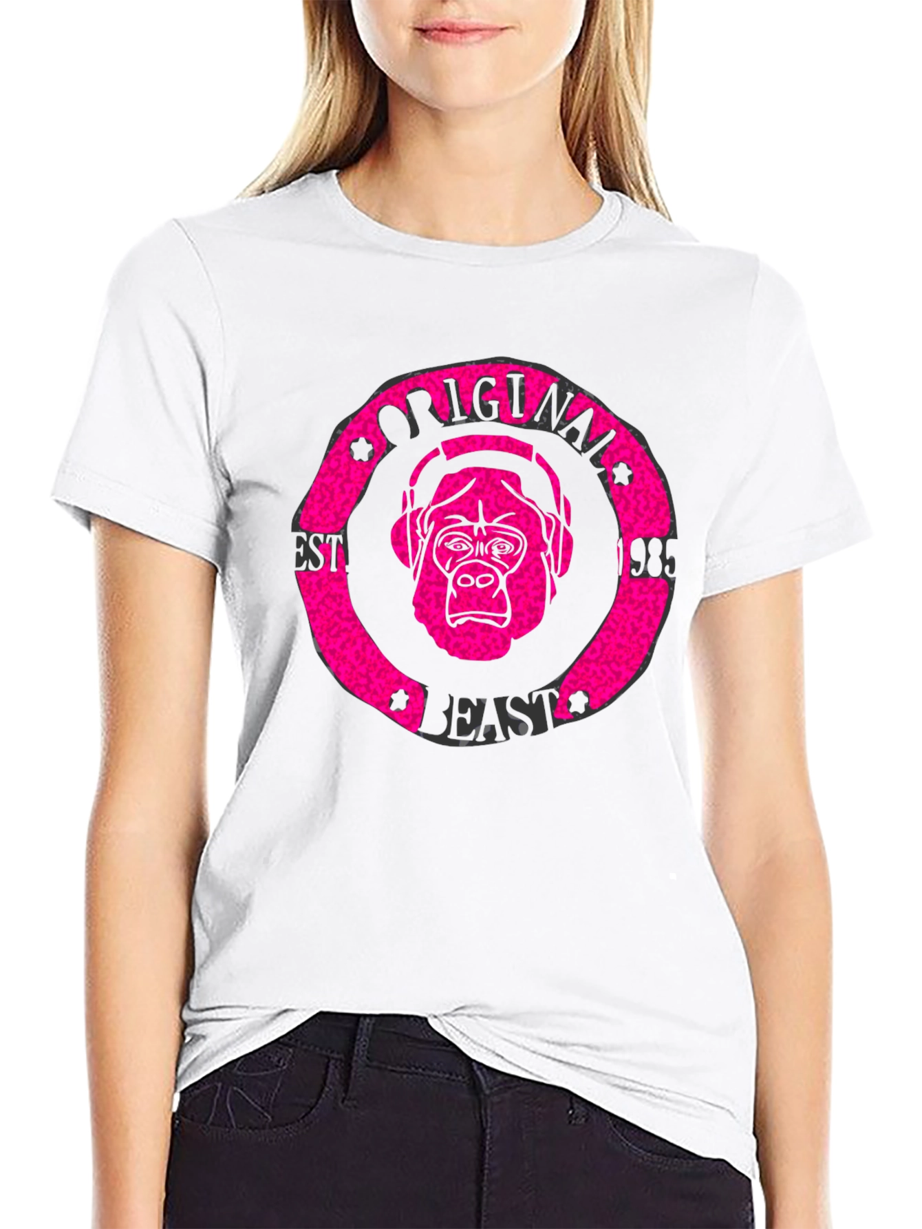 Original Beast Gorilla Graphic T-Shirt